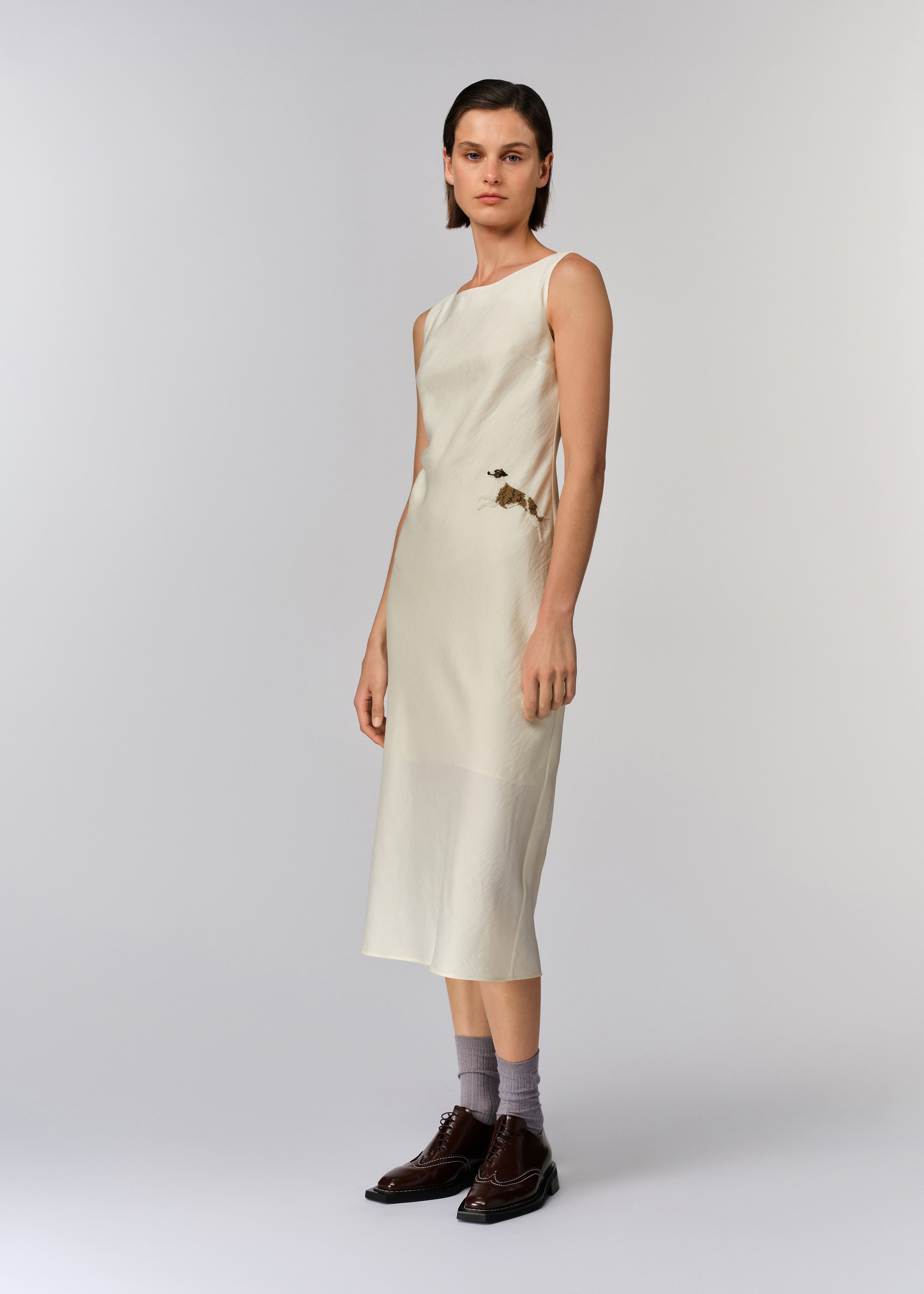 Boat Neck Dress