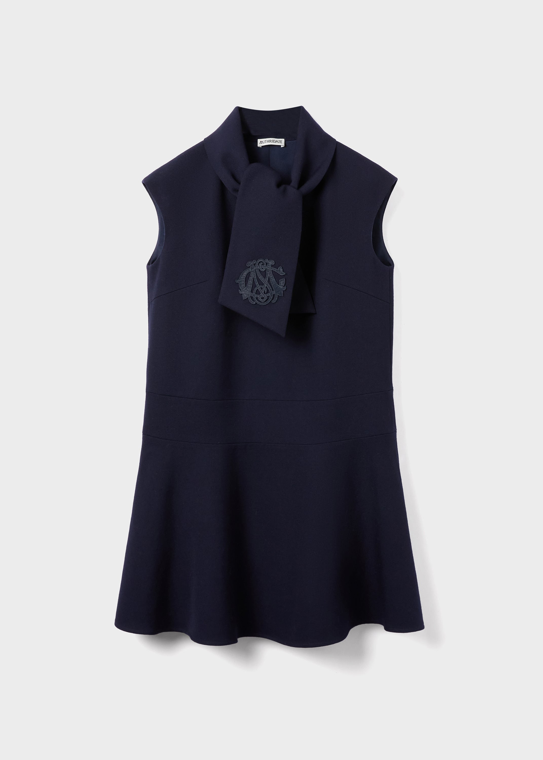 Tie Neck Dress