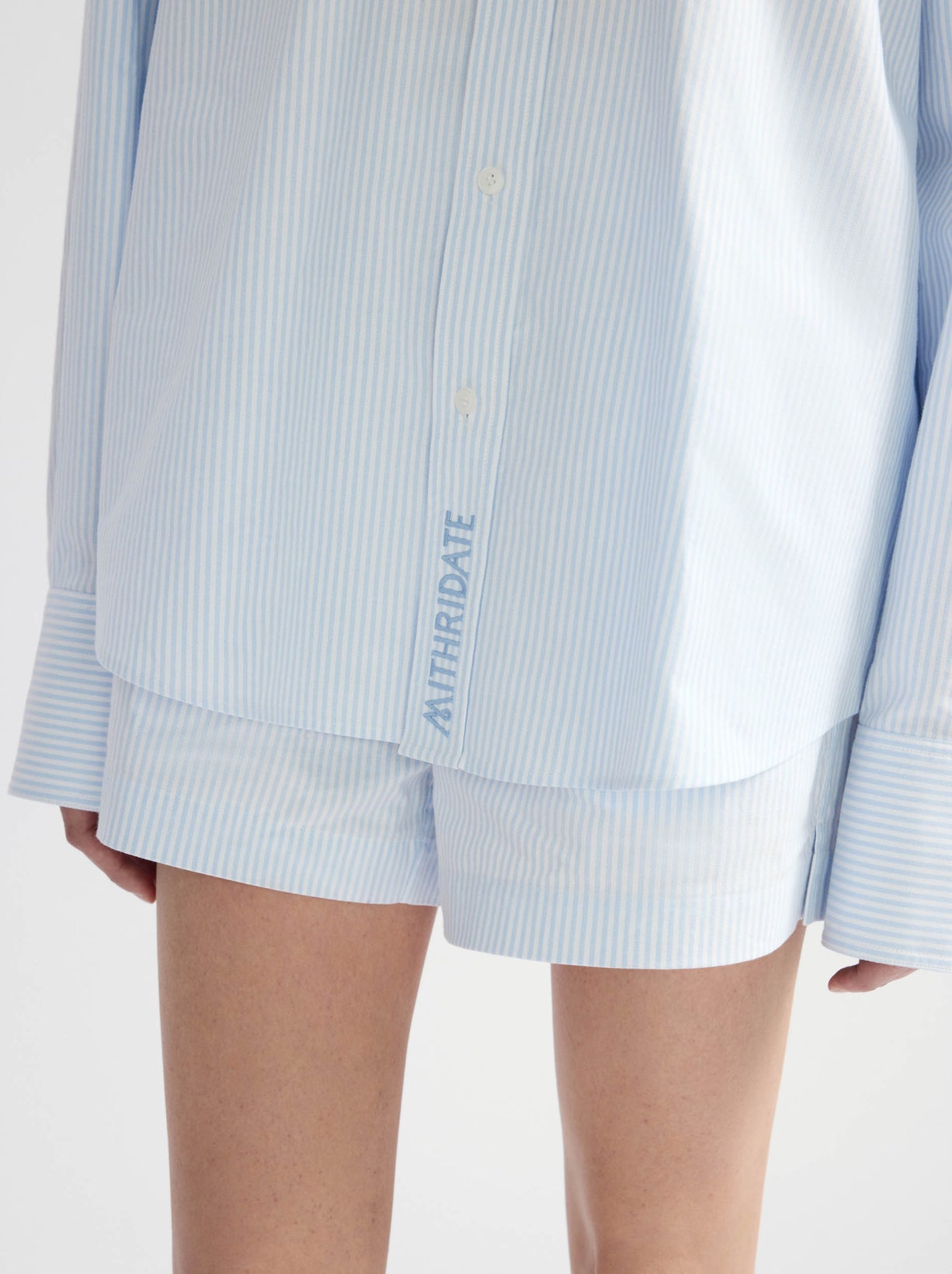 Oversized Hooded Shirt