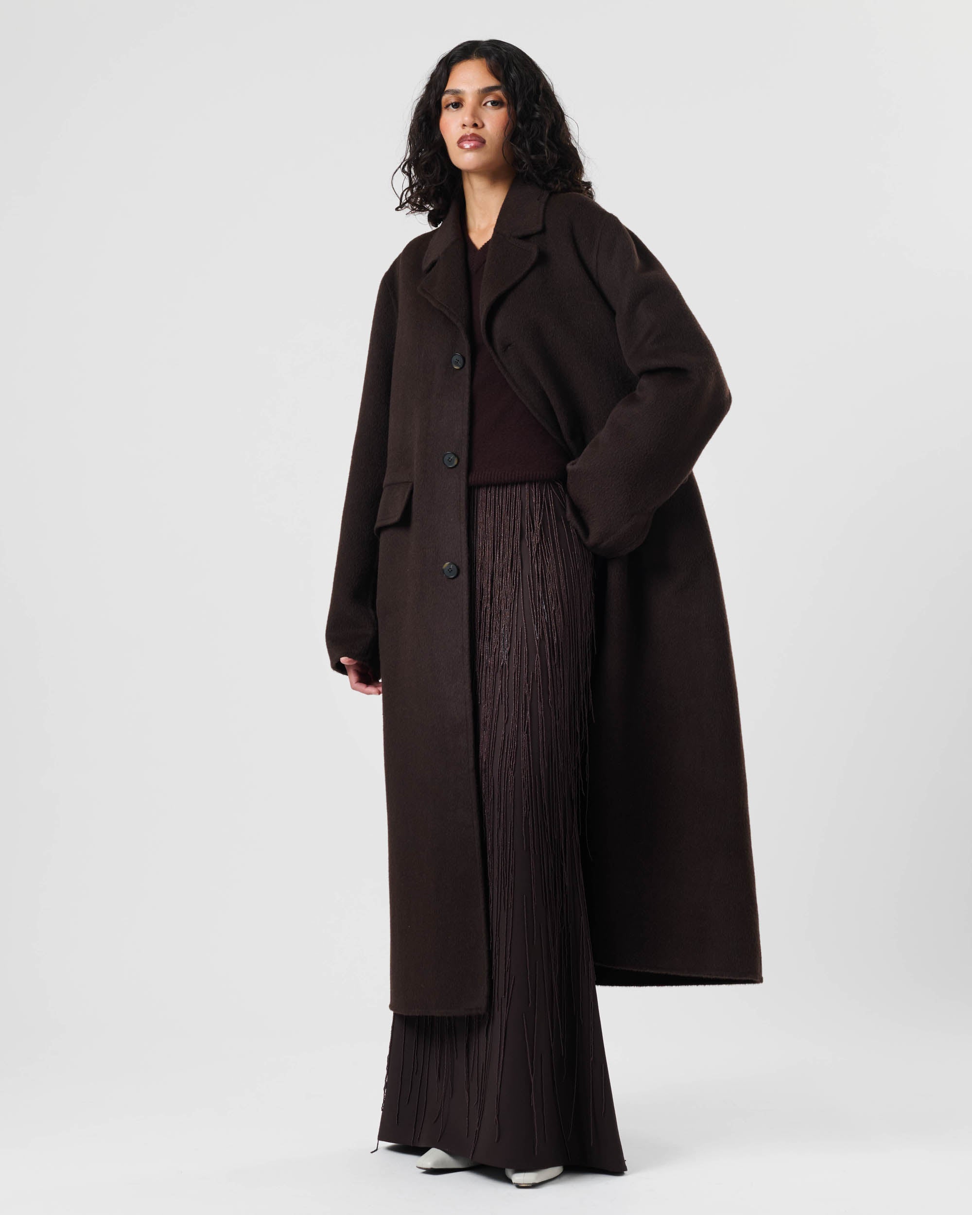 Belted Overcoat