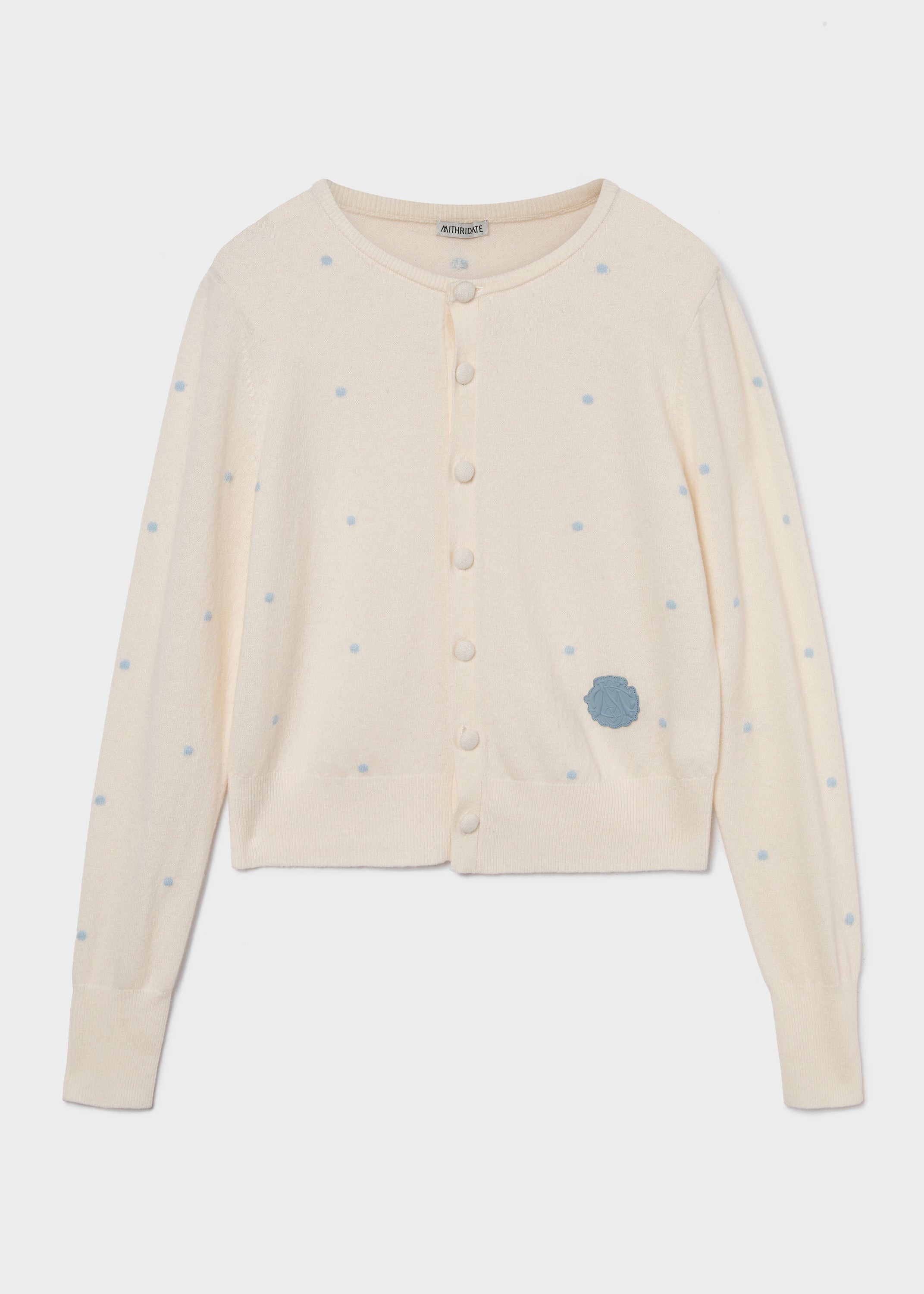 Spotted Knitted Cardigan
