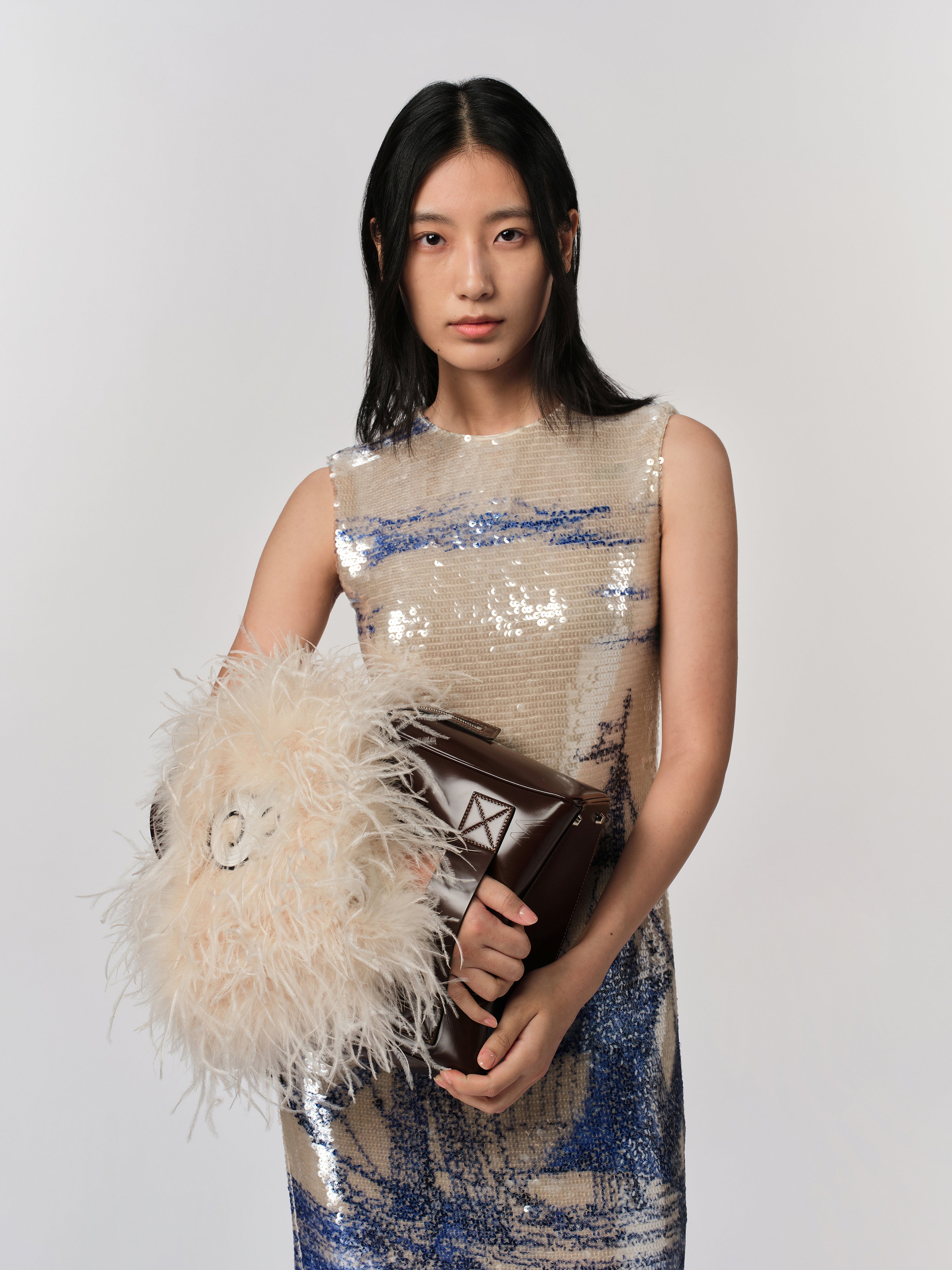 Naval Sequin Dress