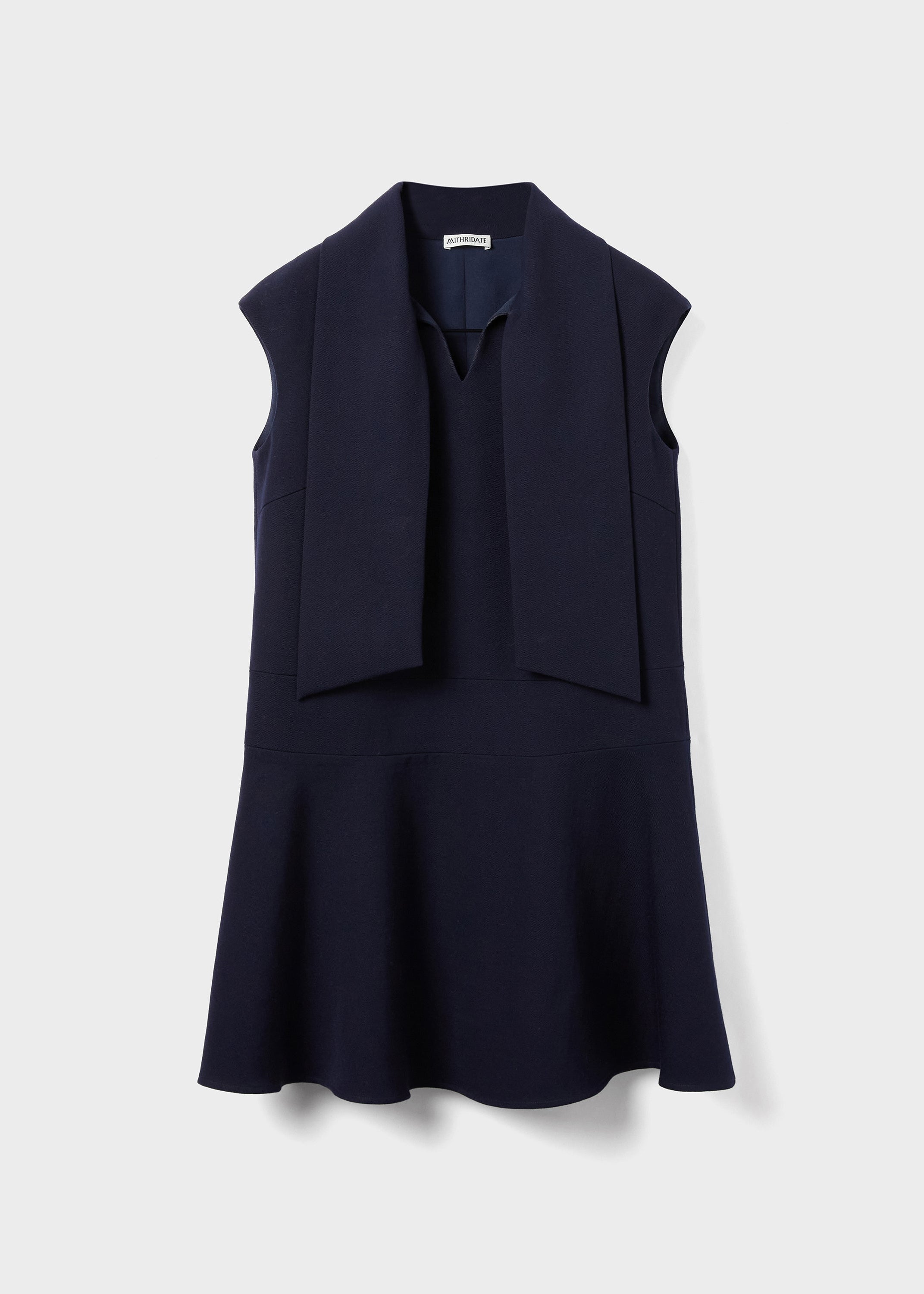 Tie Neck Dress