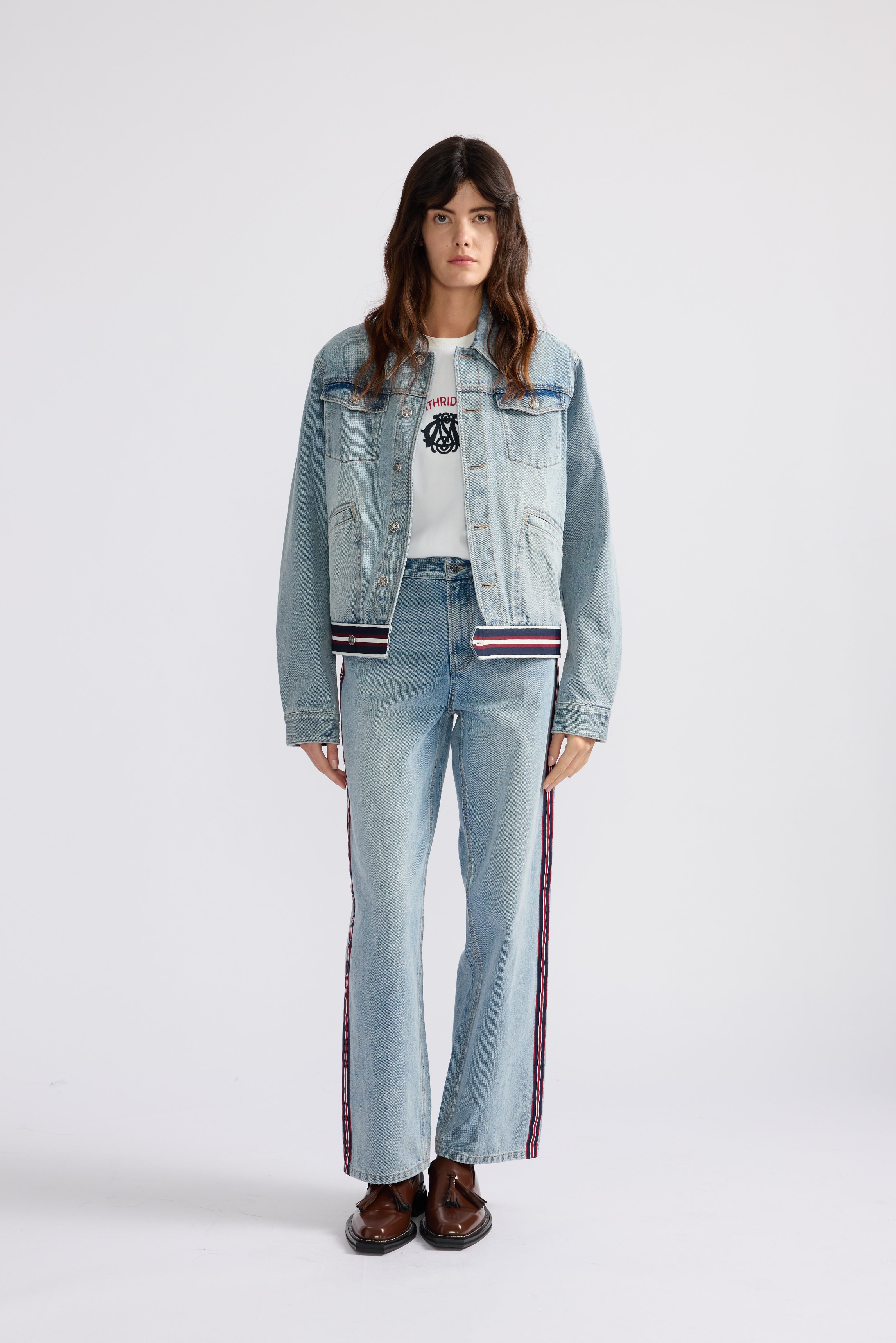 GROSSGRAIN RIBBON JACKET