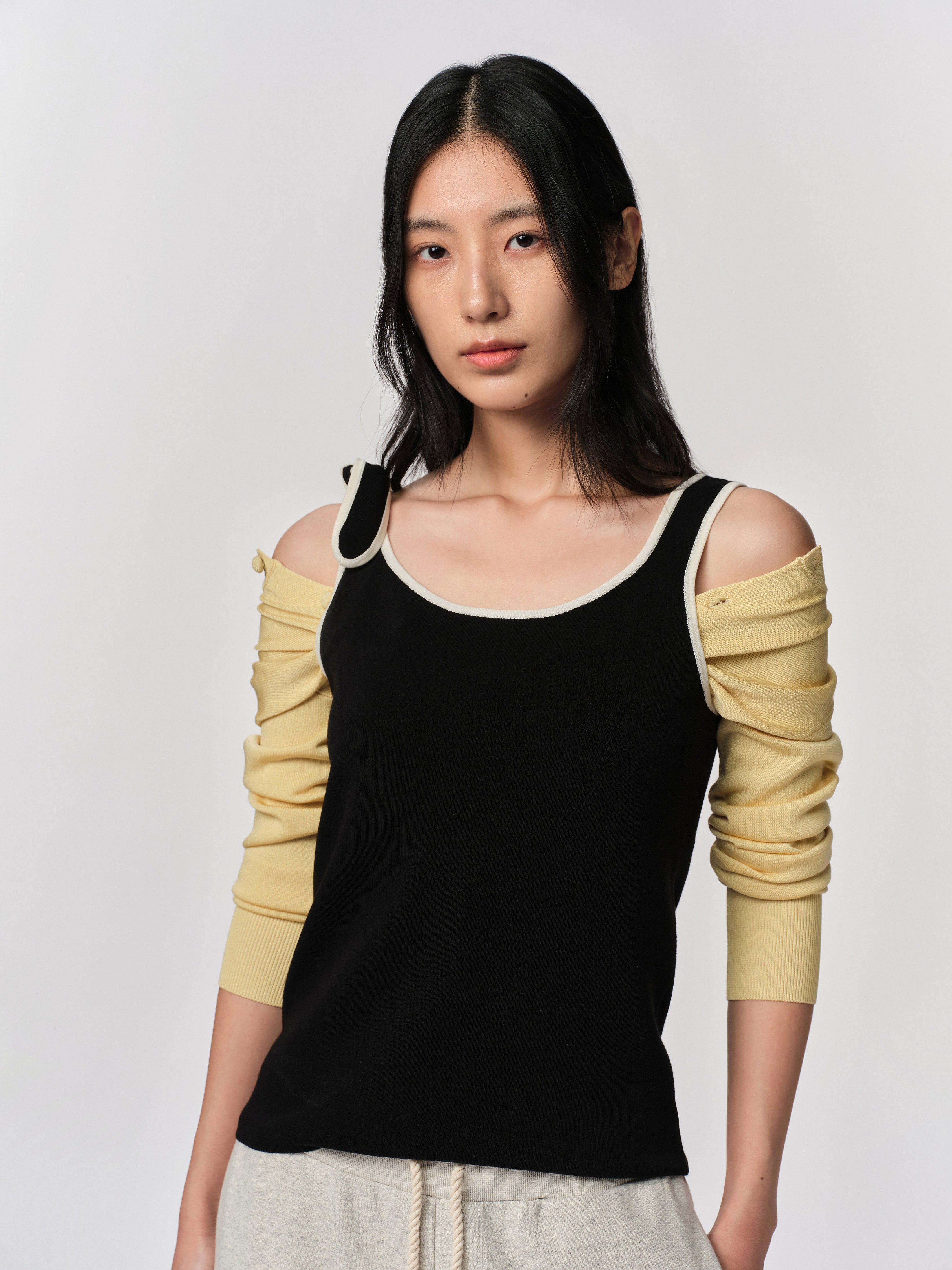Tie Shoulder Top