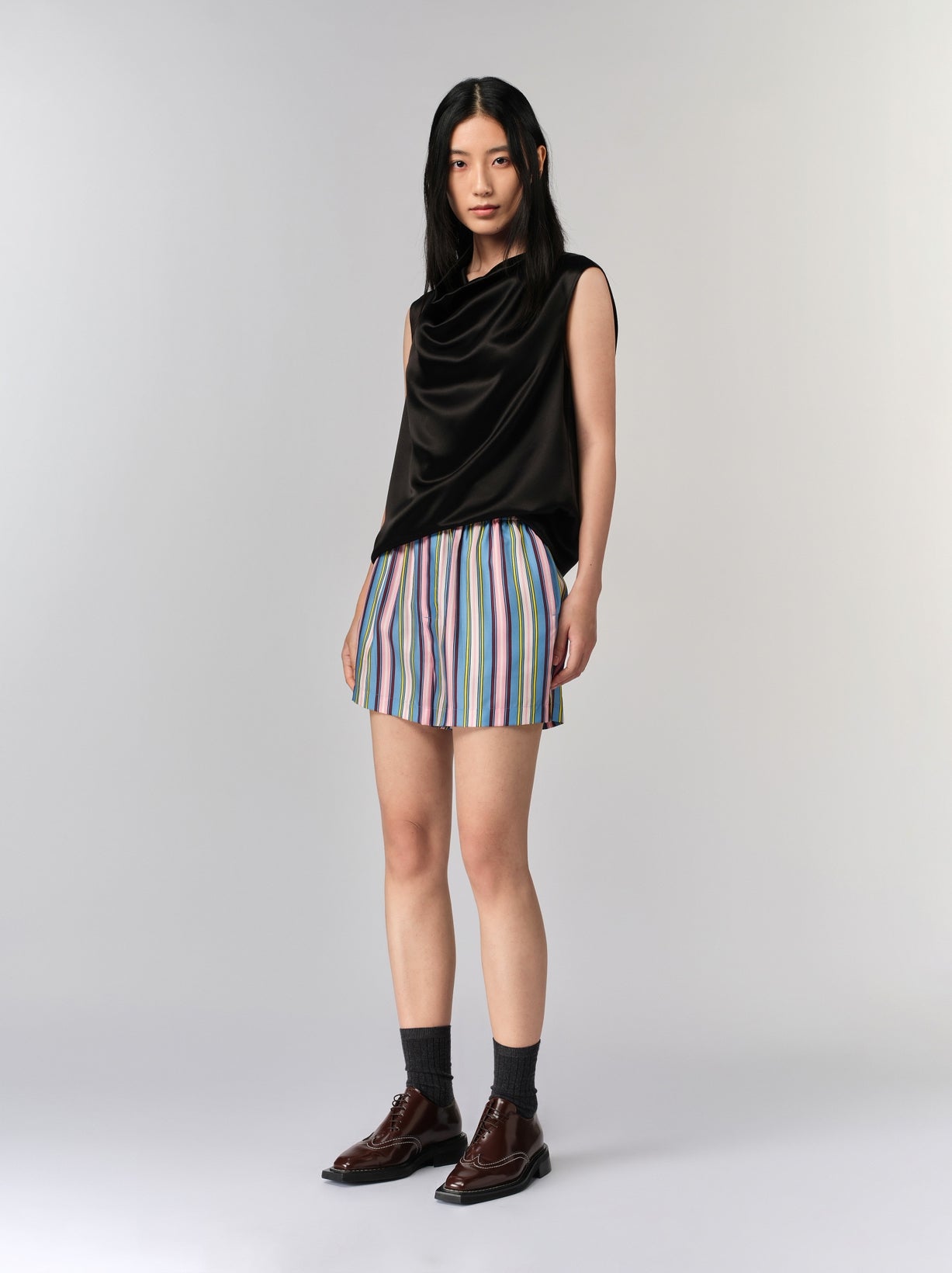 Retro Stripe Shorts