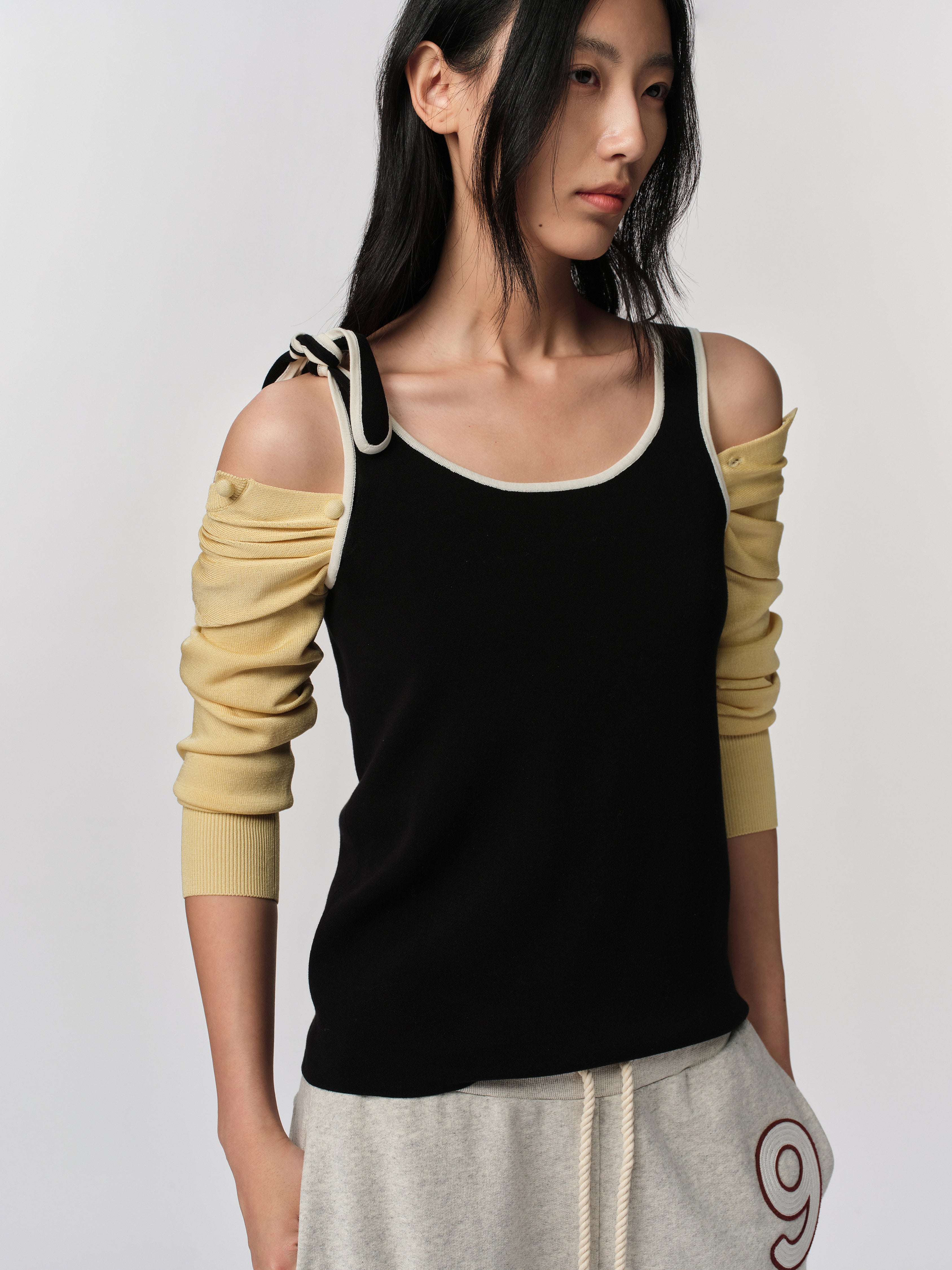 Tie Shoulder Top