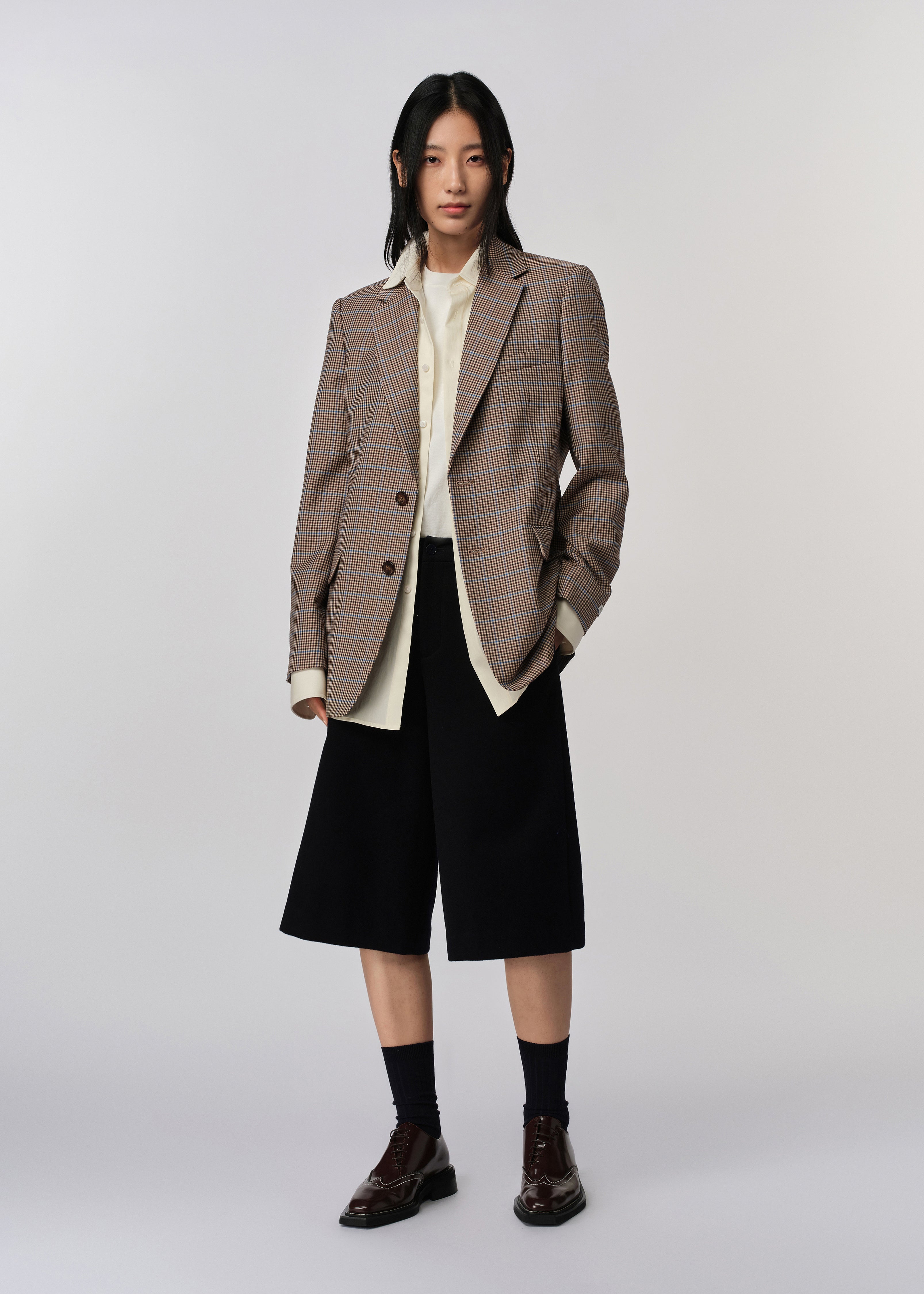 Single Breasted Slim Jacket