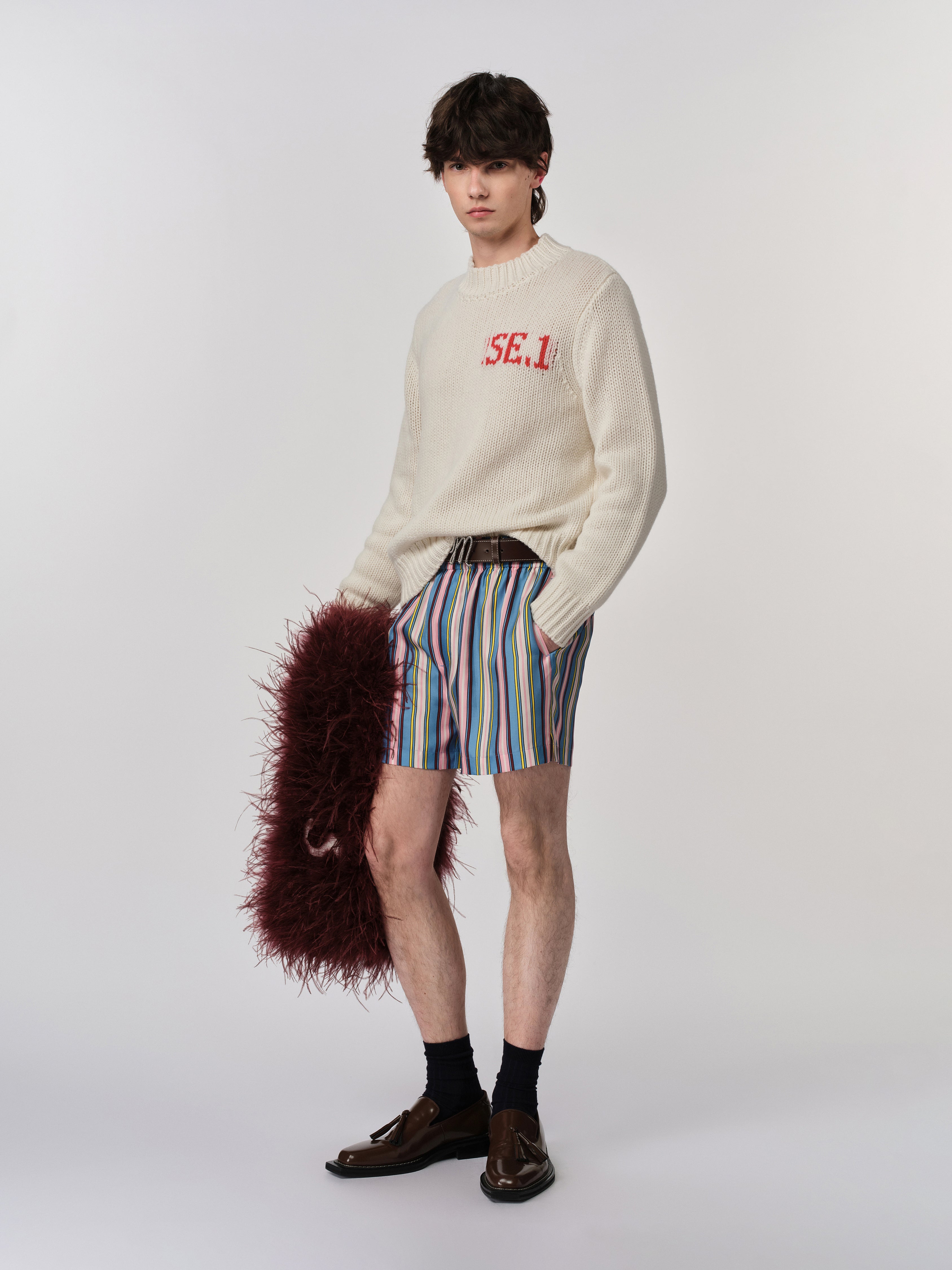 Retro Stripe Shorts