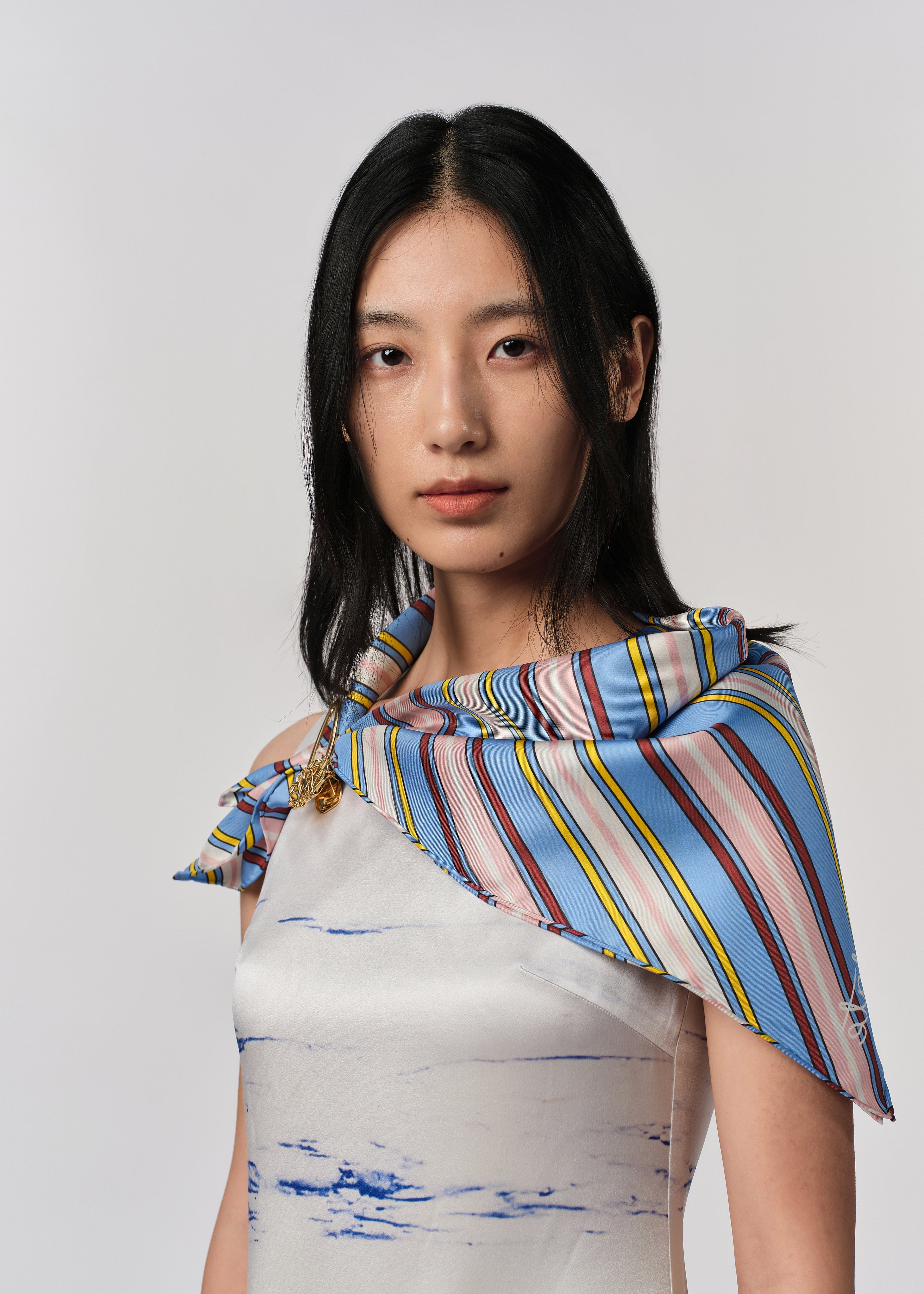 Naval Midi Dress