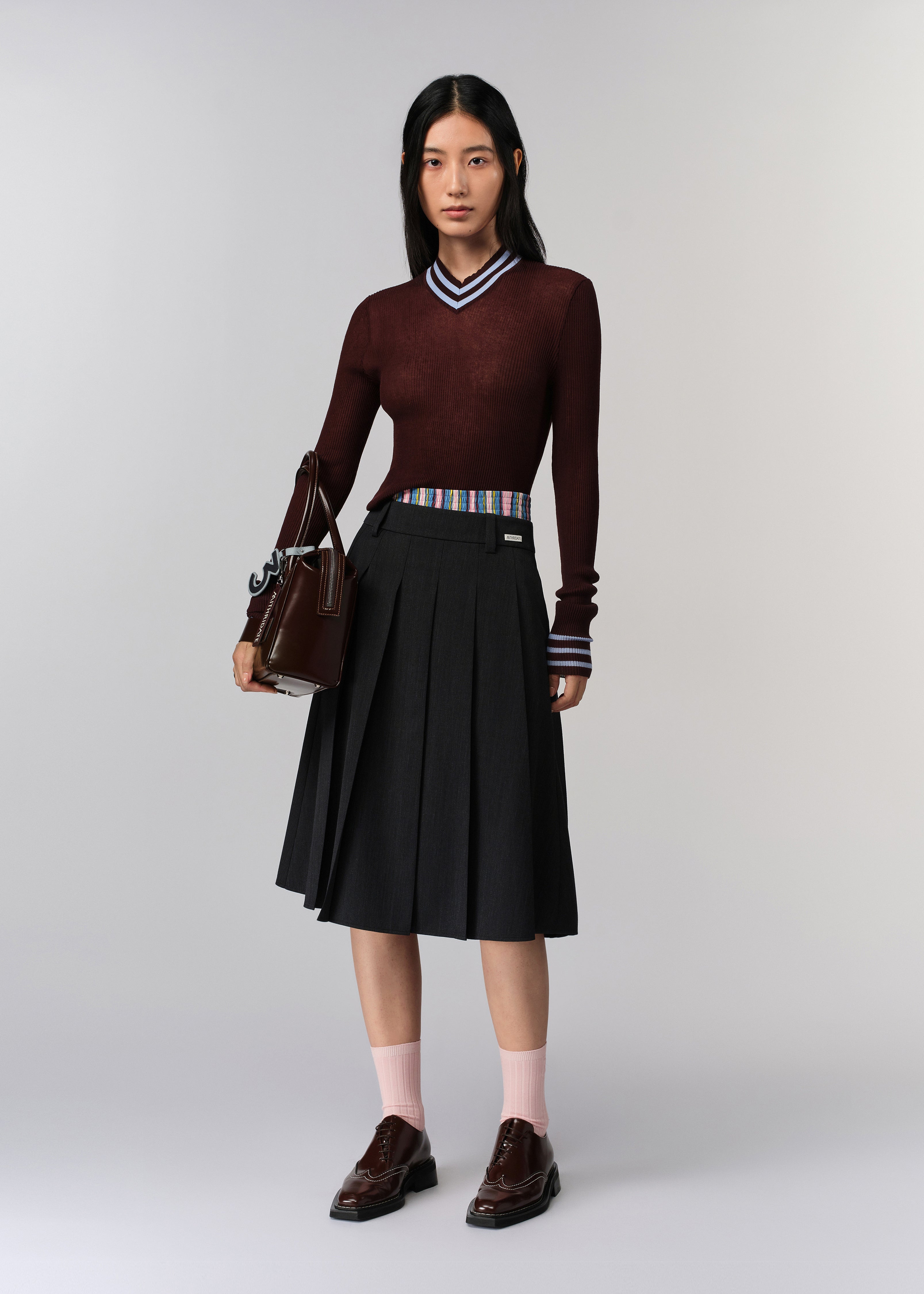 Pleated Skirt