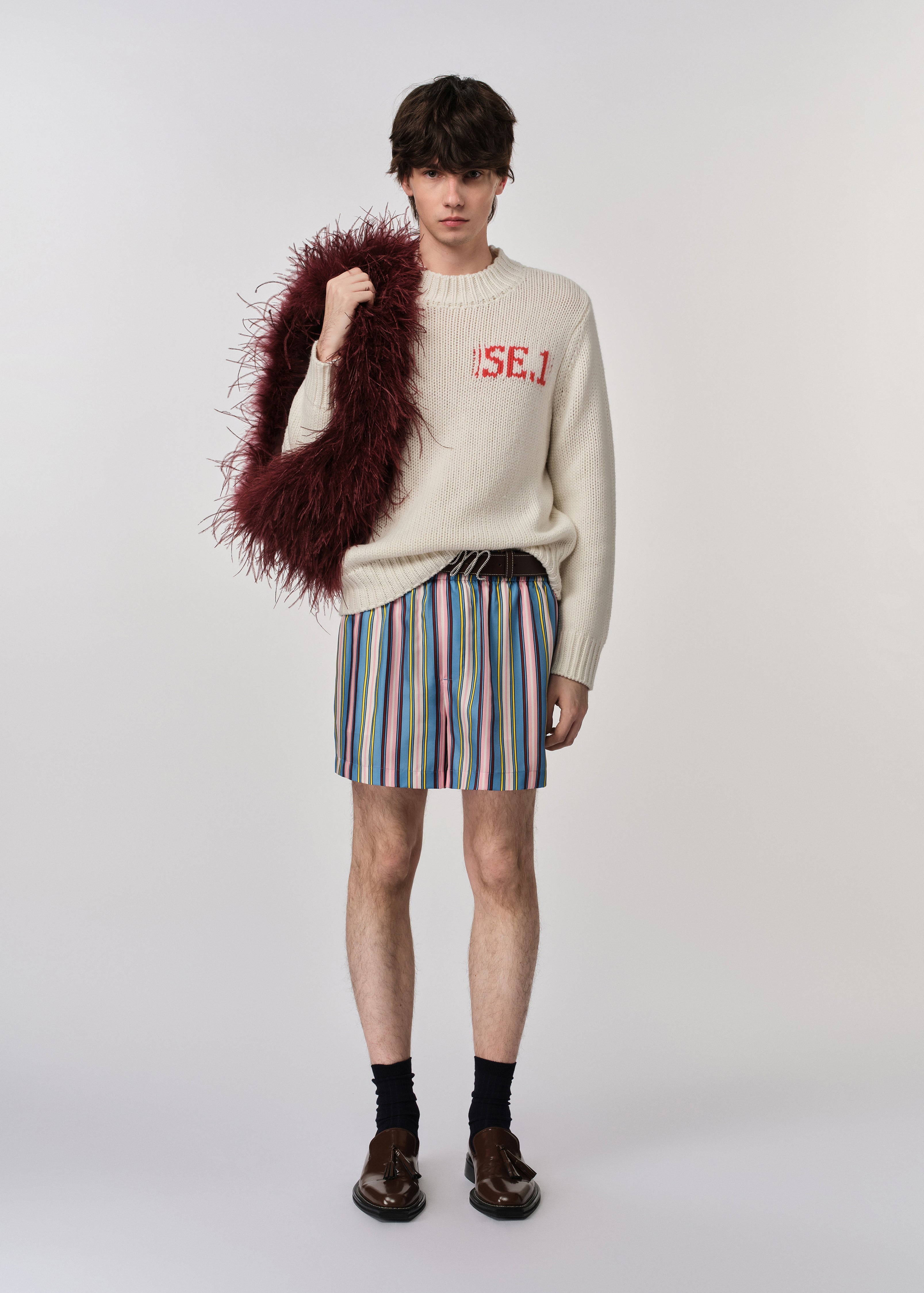 Retro Stripe Shorts