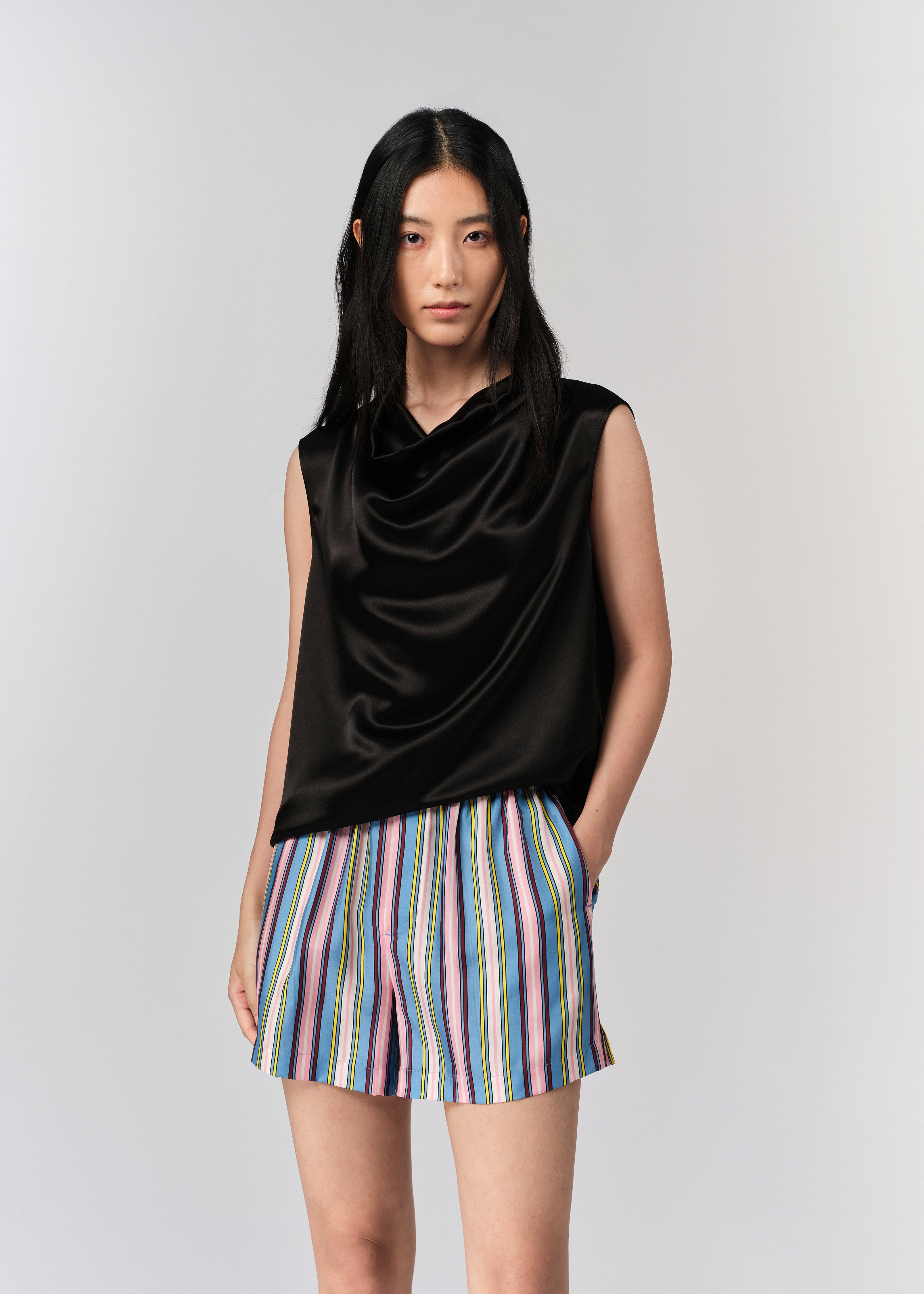 Retro Stripe Shorts
