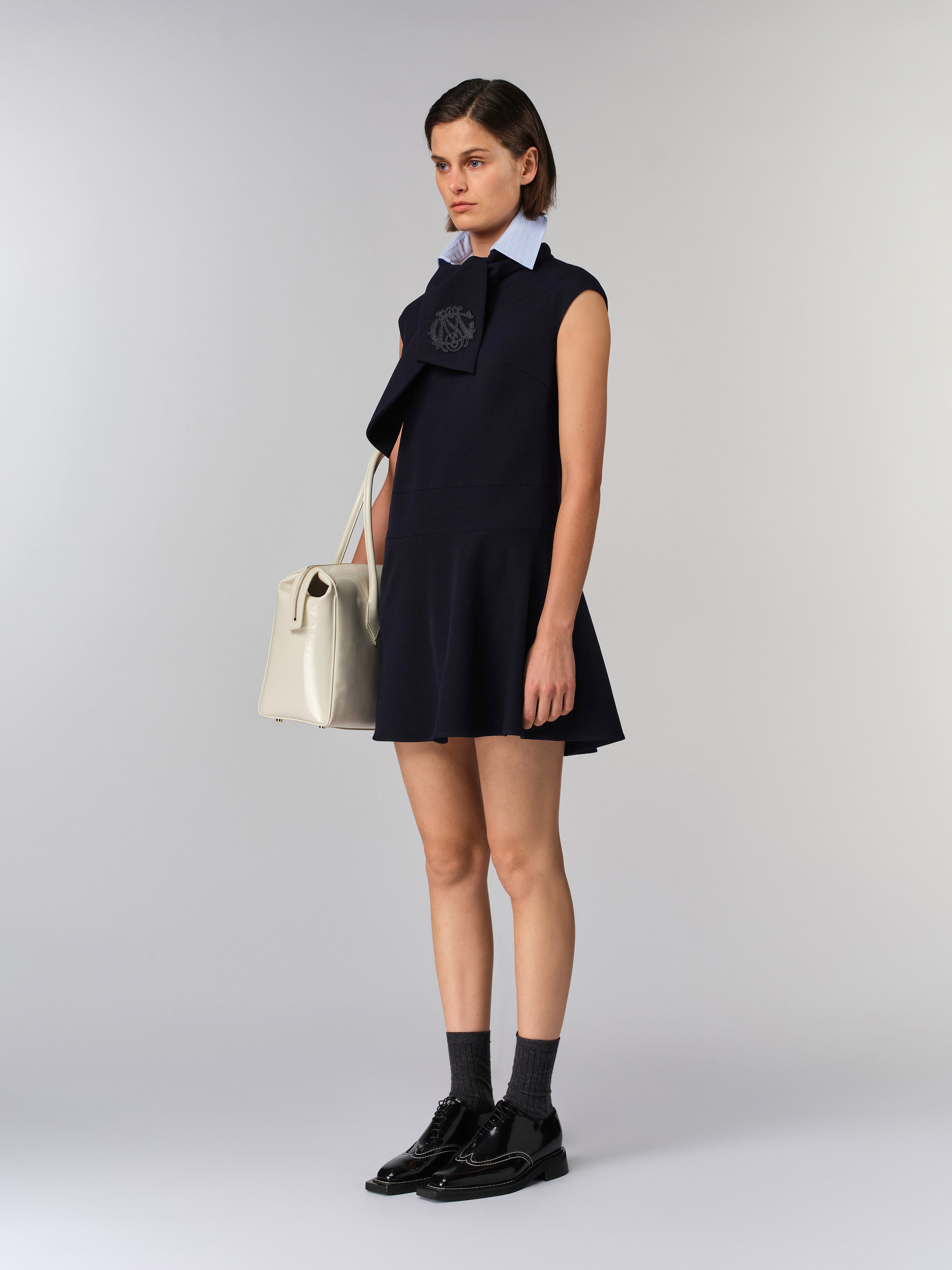 Tie Neck Dress
