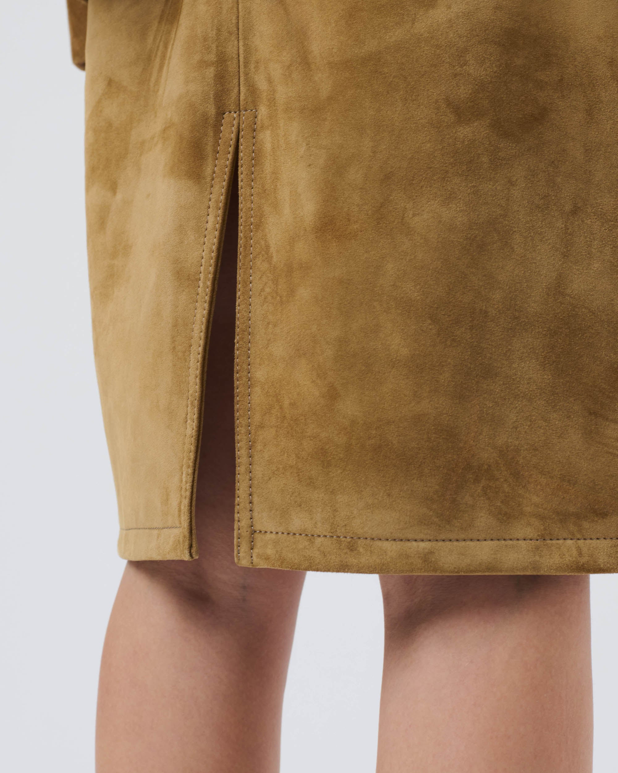 90's Suede Skirt