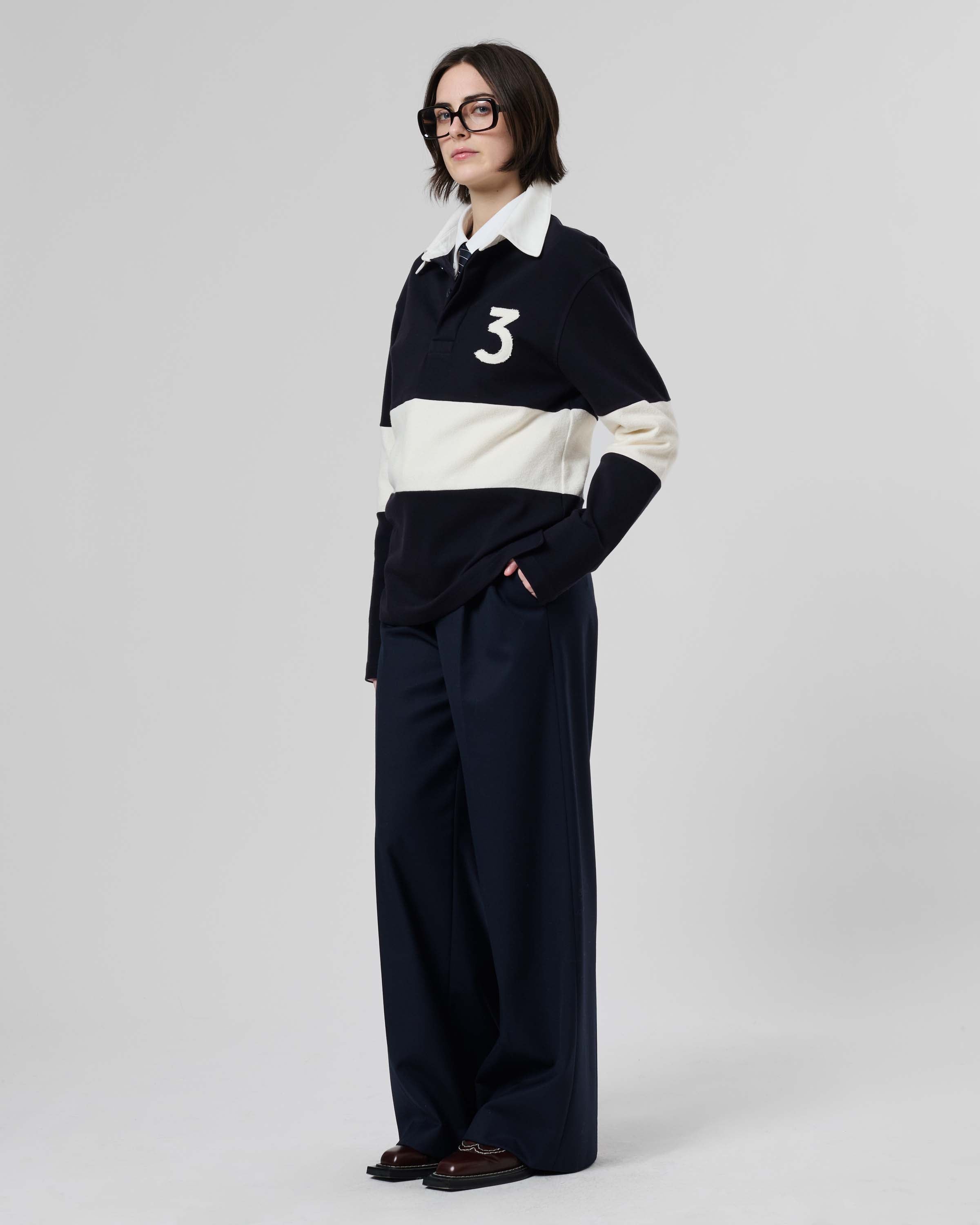 Panelled Rugby Shirt