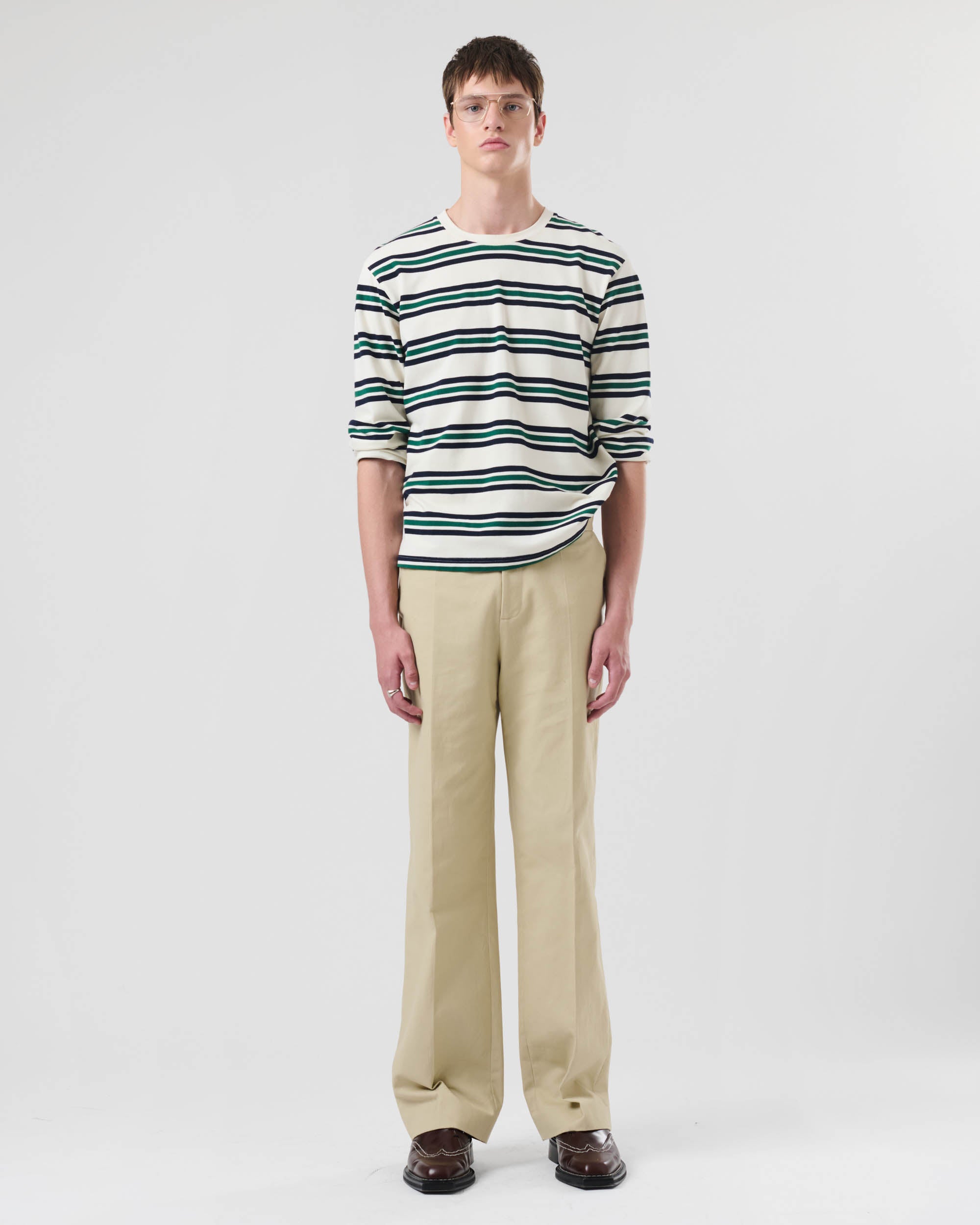 Striped Long Sleeve Tee