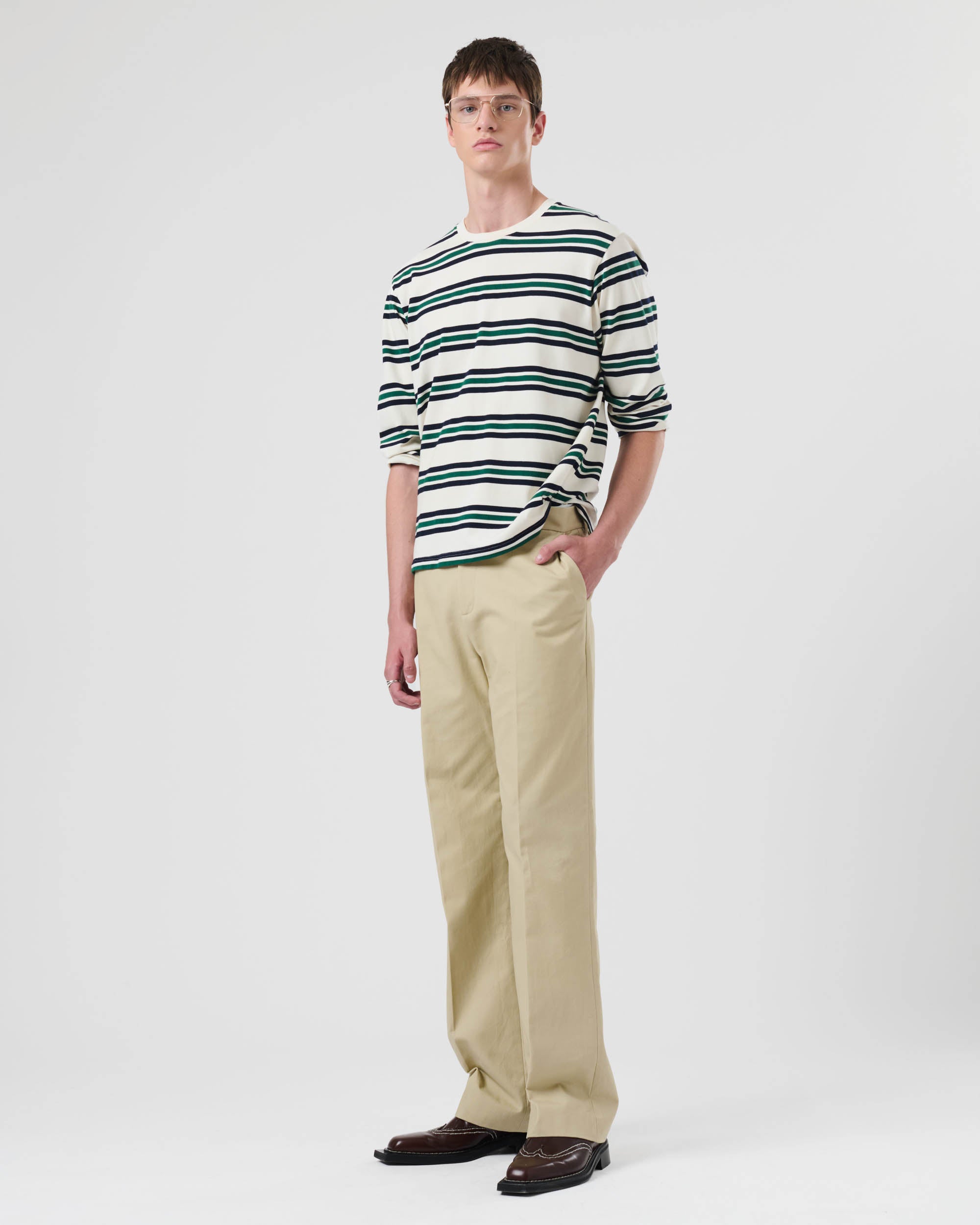 Striped Long Sleeve Tee
