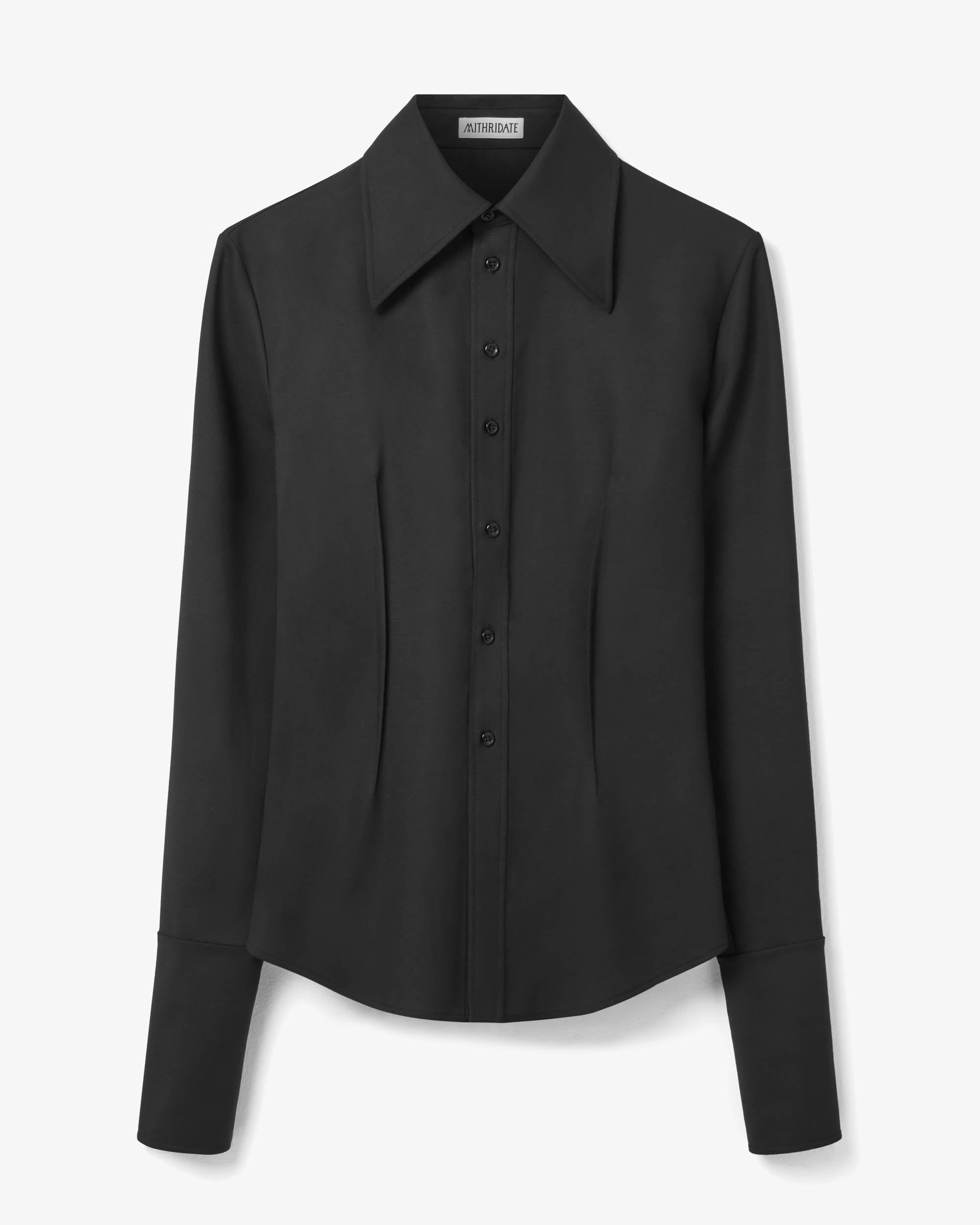 Pointed Collar Shirt