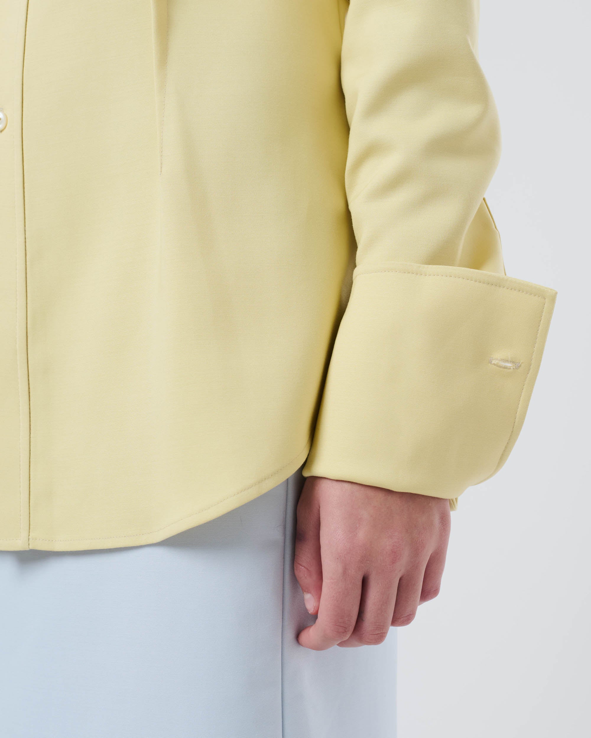 Pointed Collar Shirt