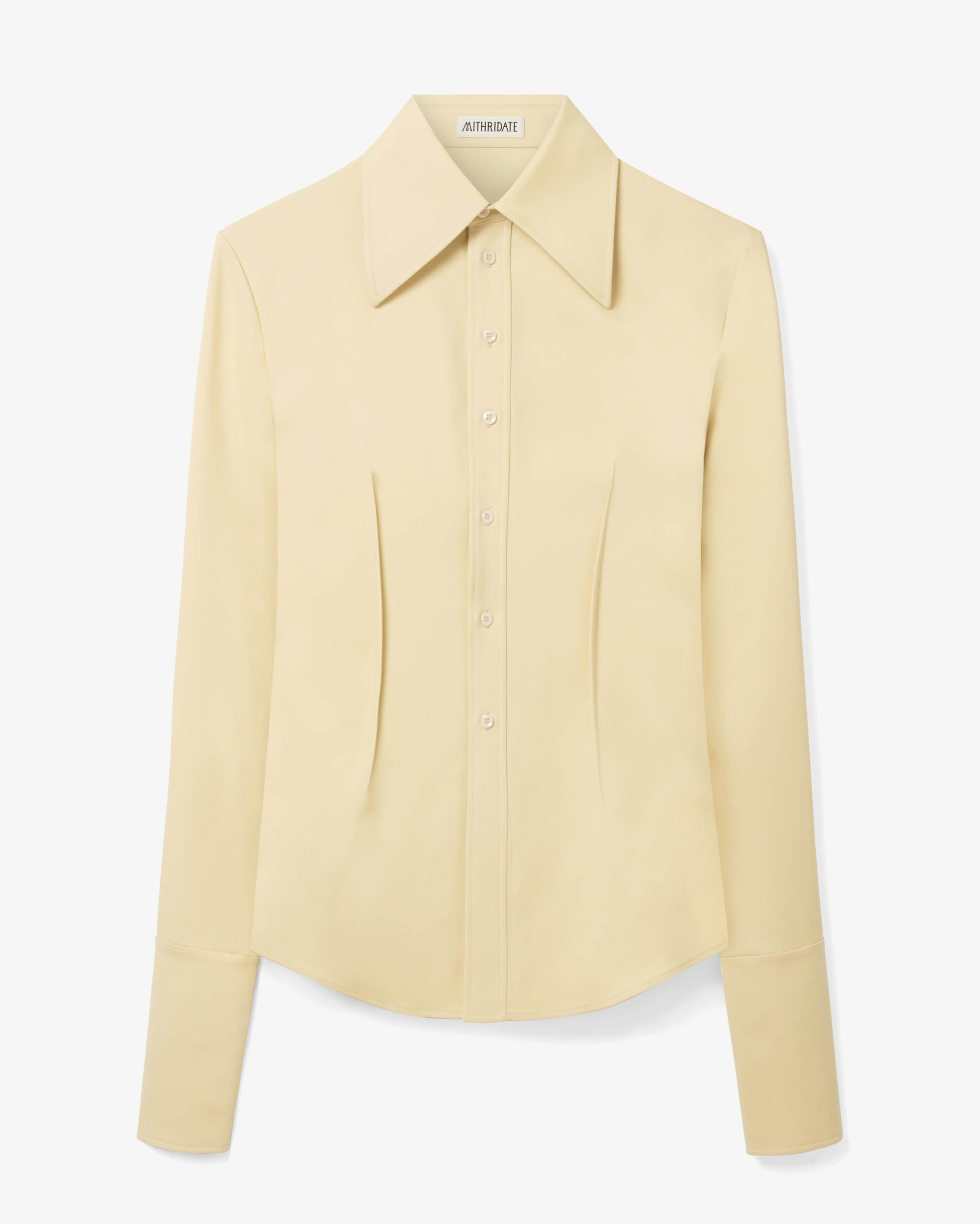Pointed Collar Shirt