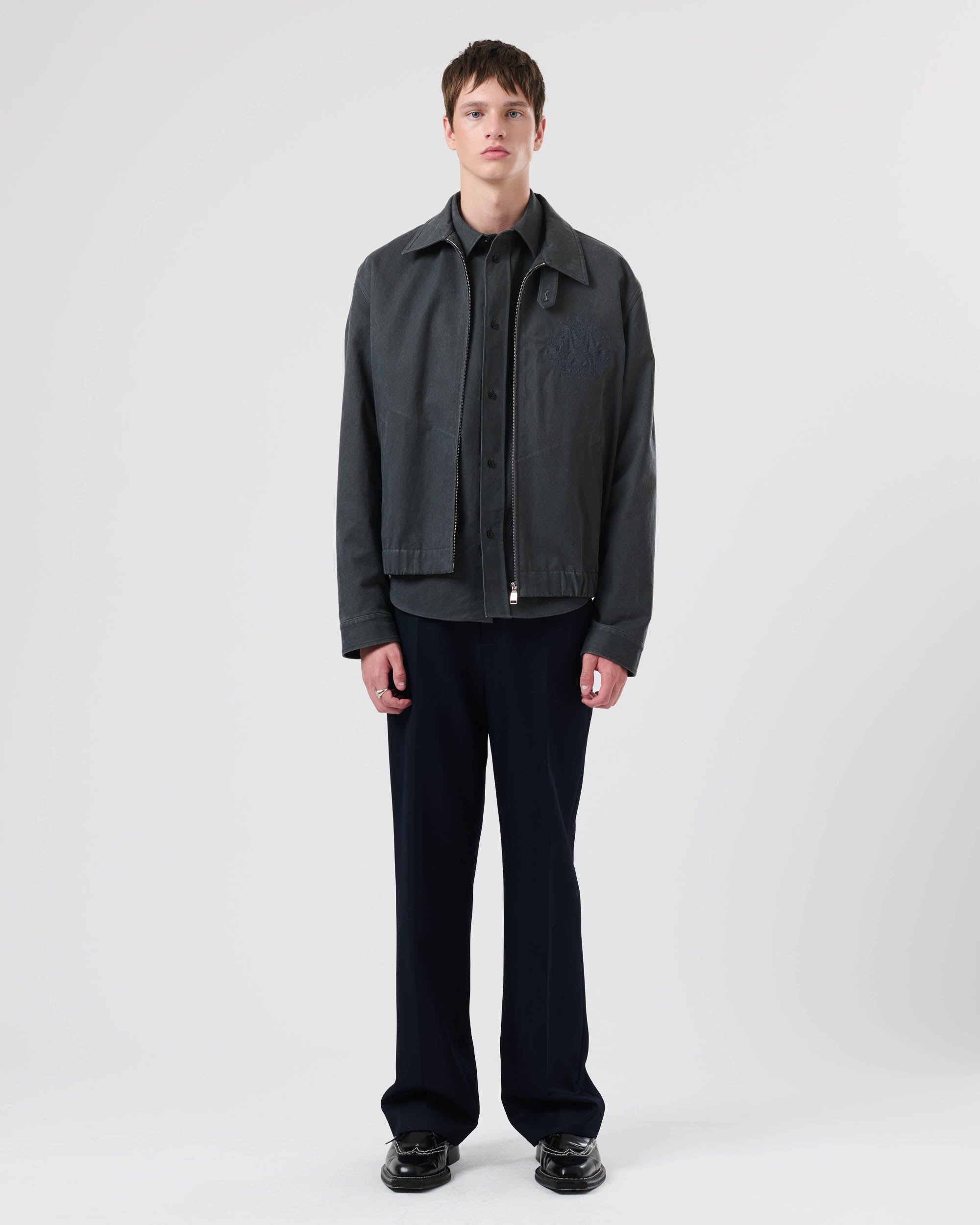 Washed Crest Harrington