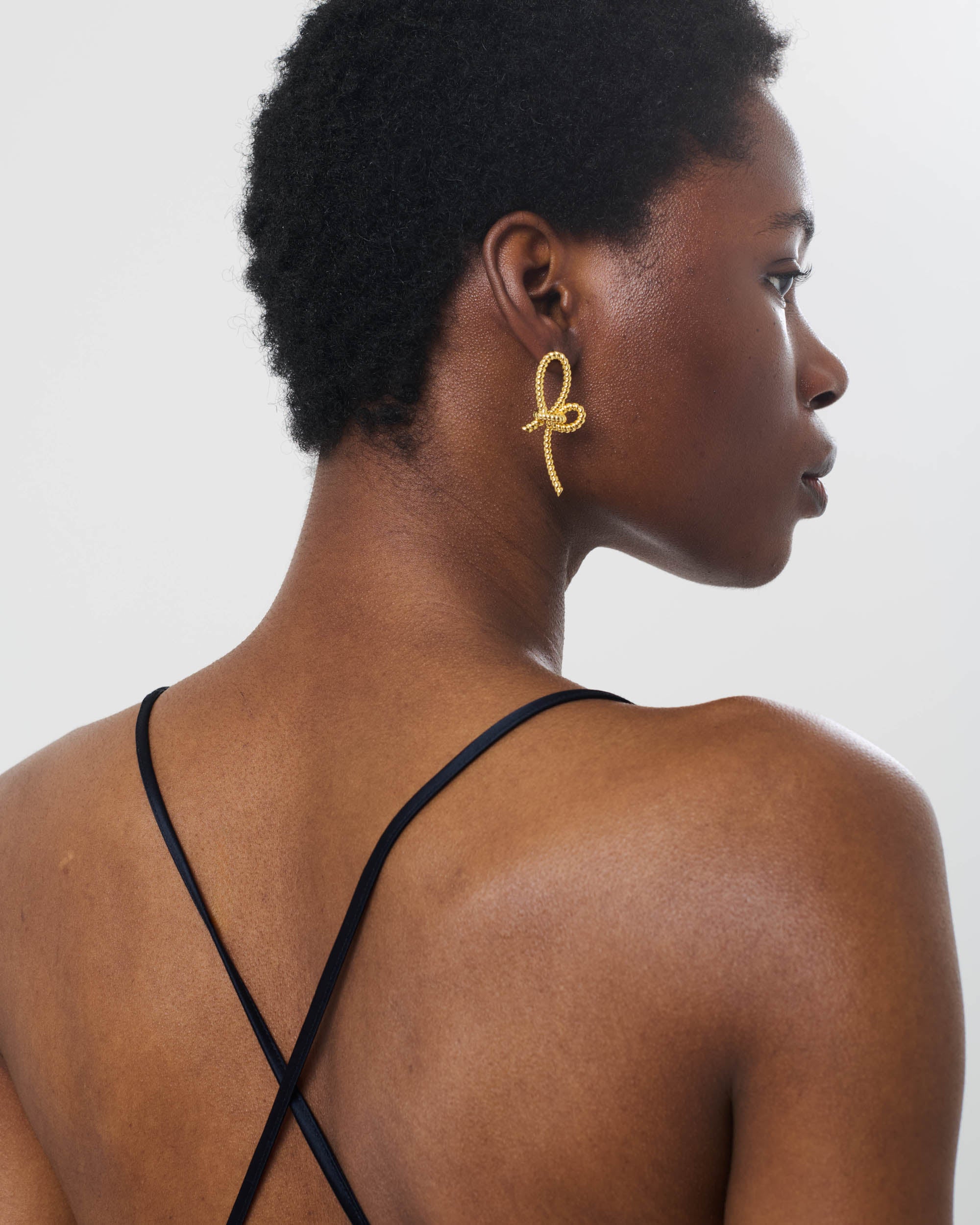Contrast Trim Slip Dress
