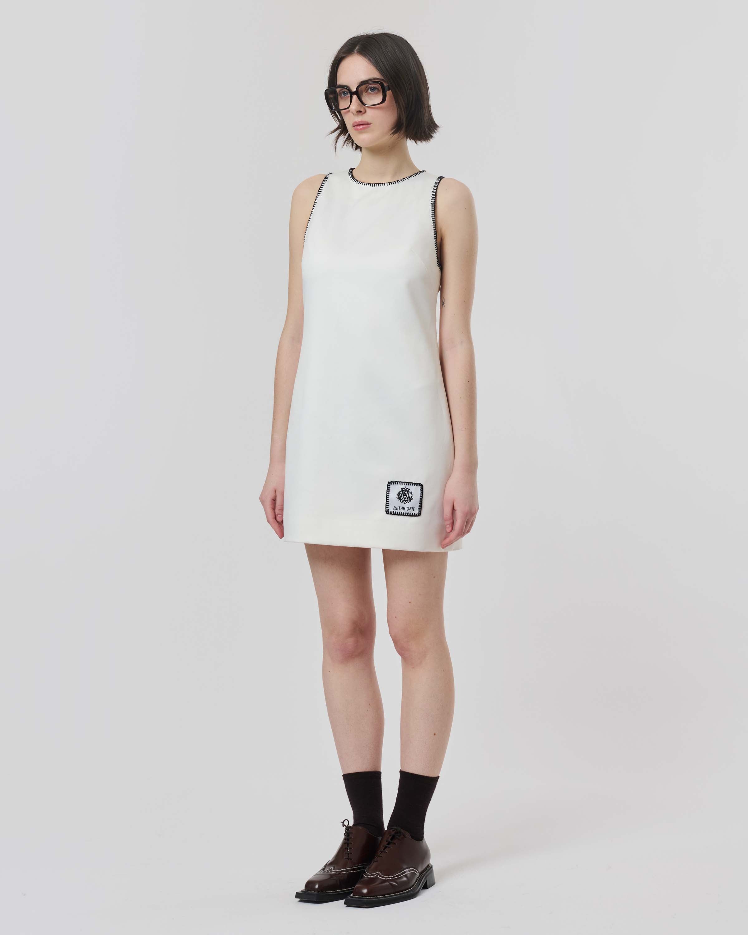Satin Mini Dress