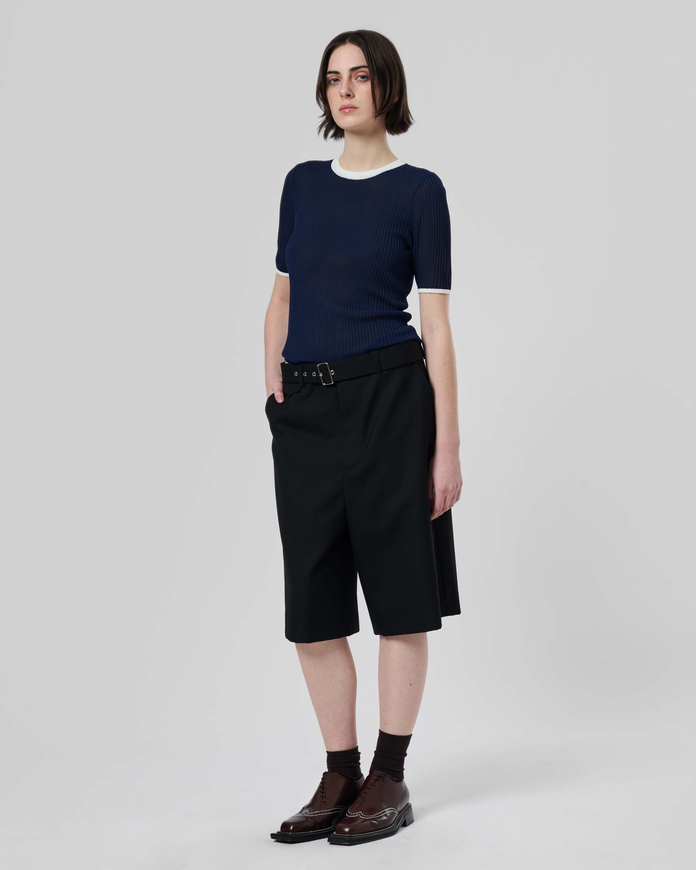 Knit Ringer Tee