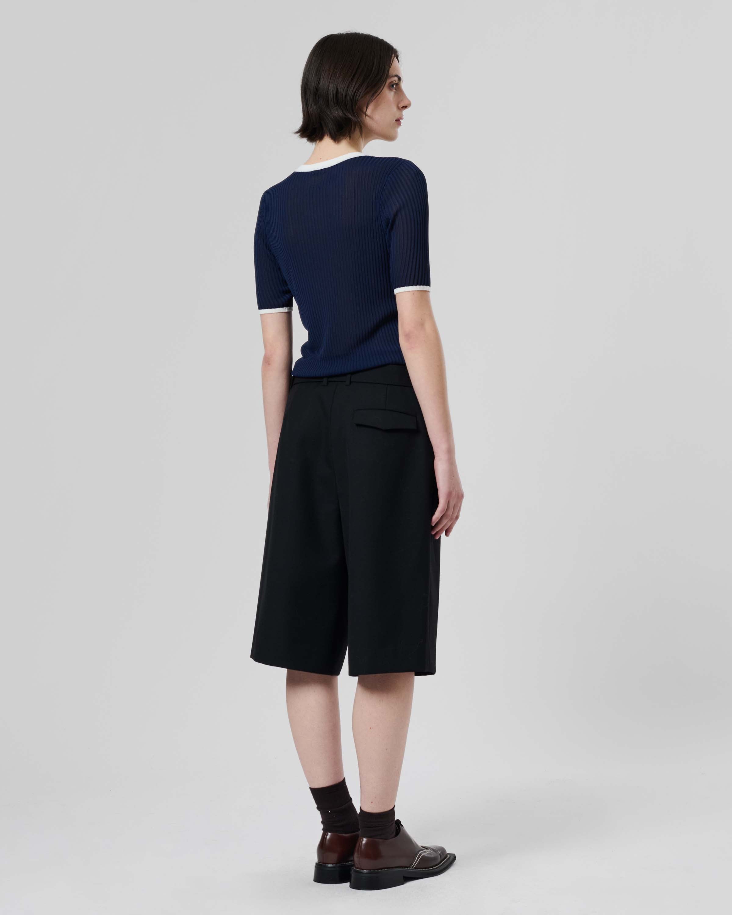 Knit Ringer Tee