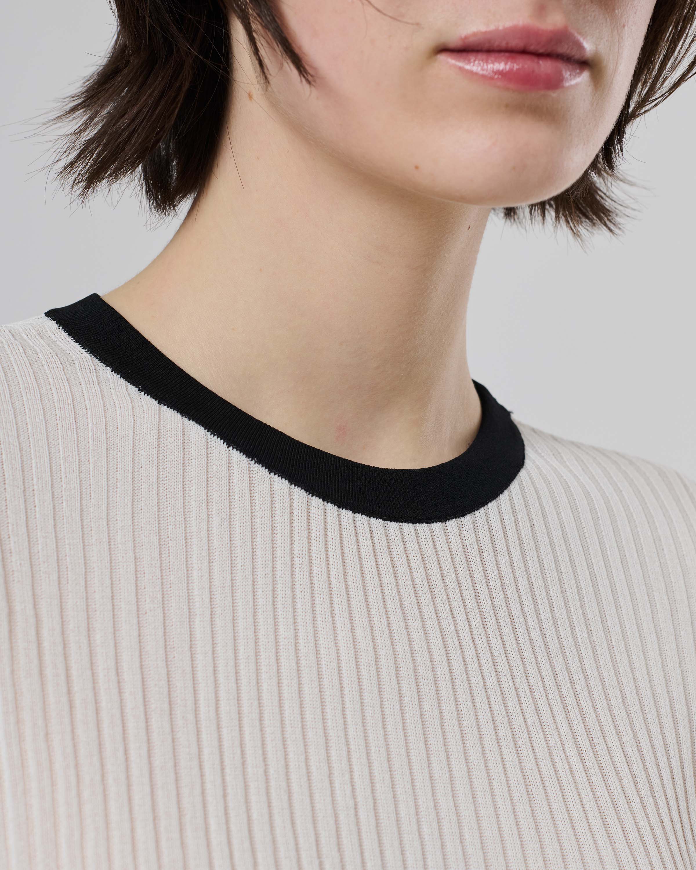 Knit Ringer Tee
