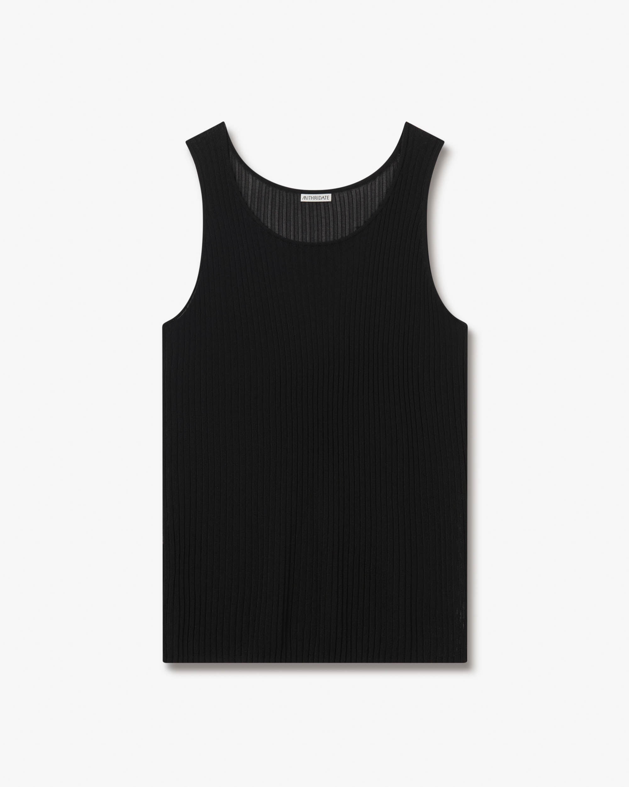 Knitted Ribbed Vest