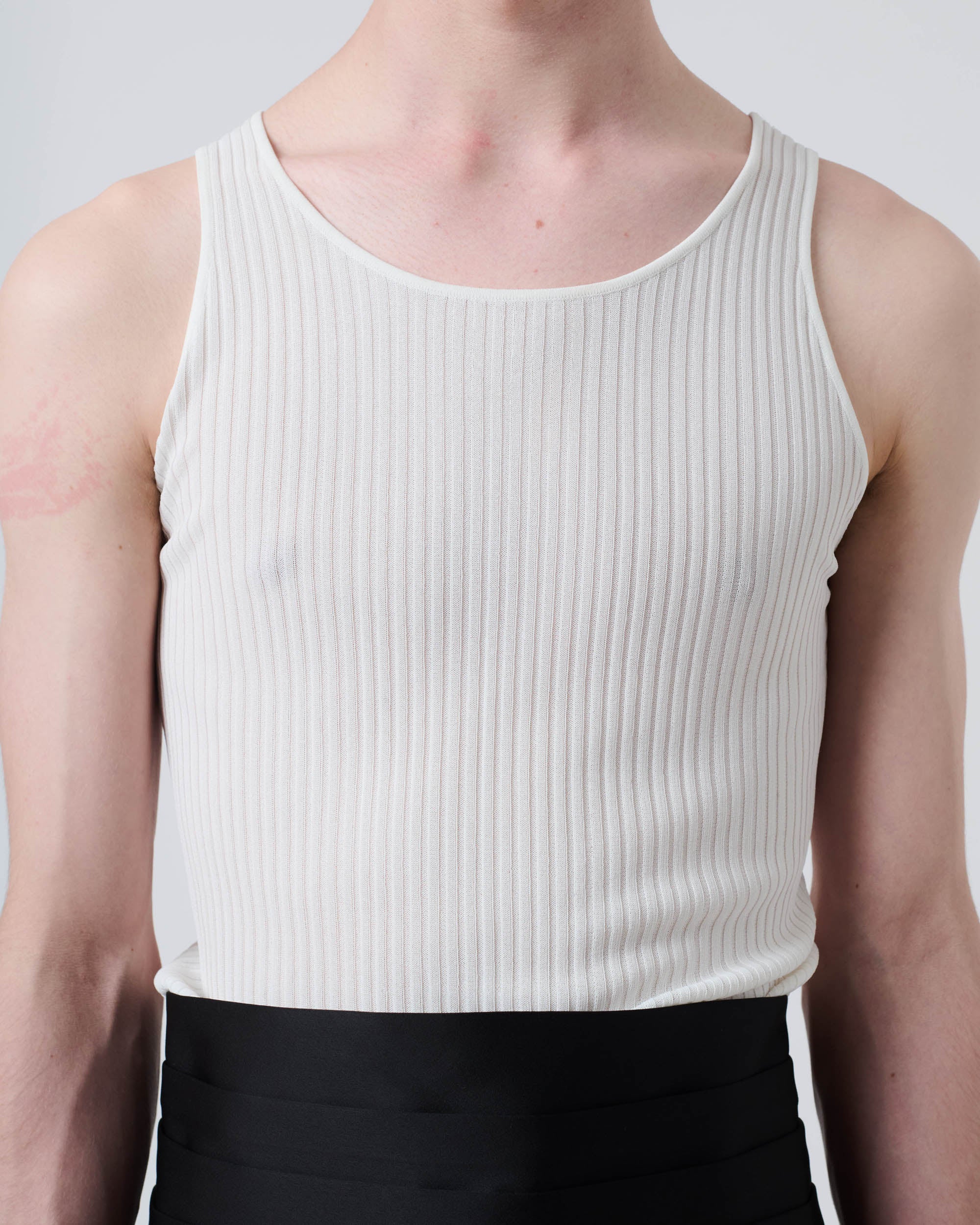 Knitted Ribbed Vest