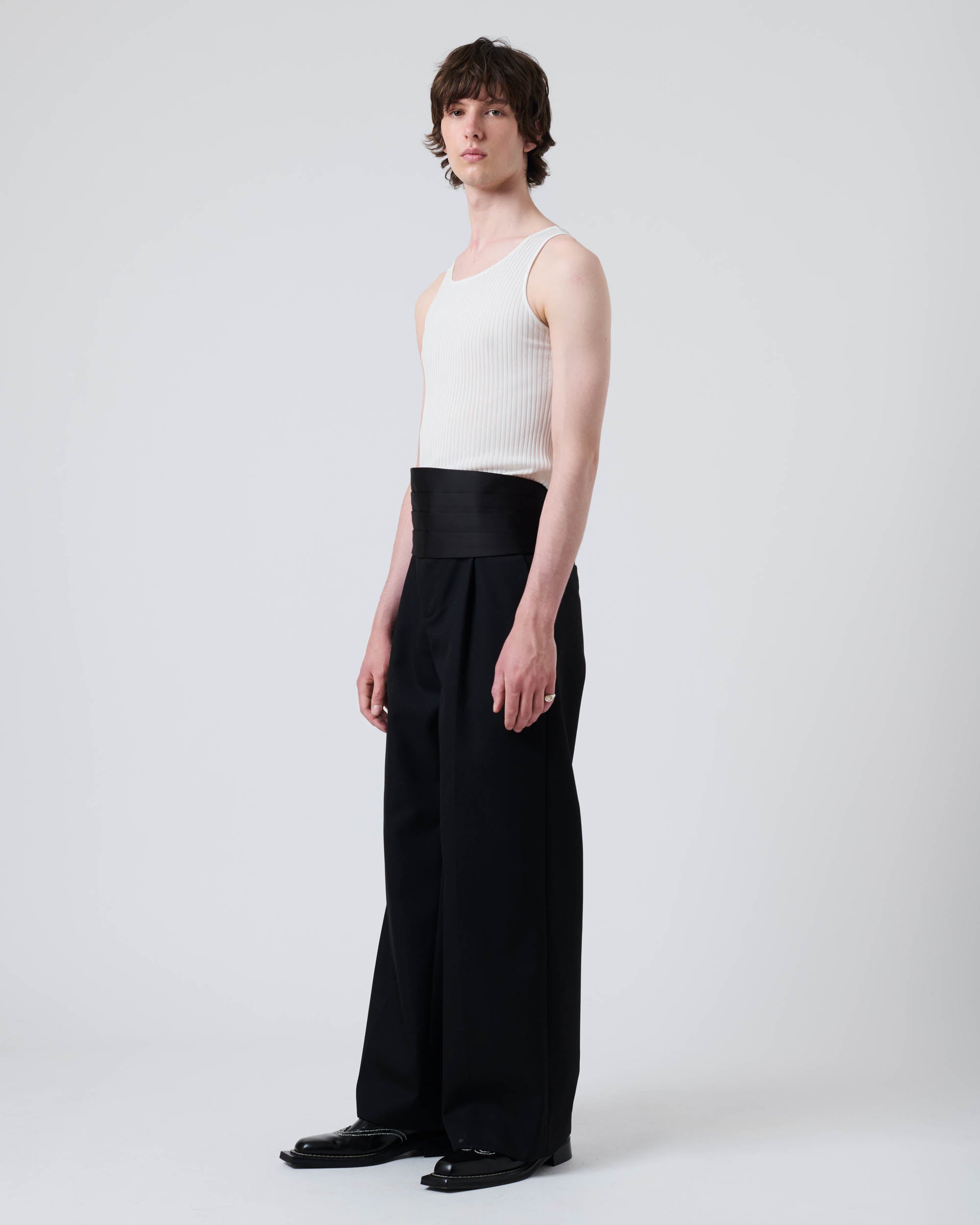 Knitted Ribbed Vest