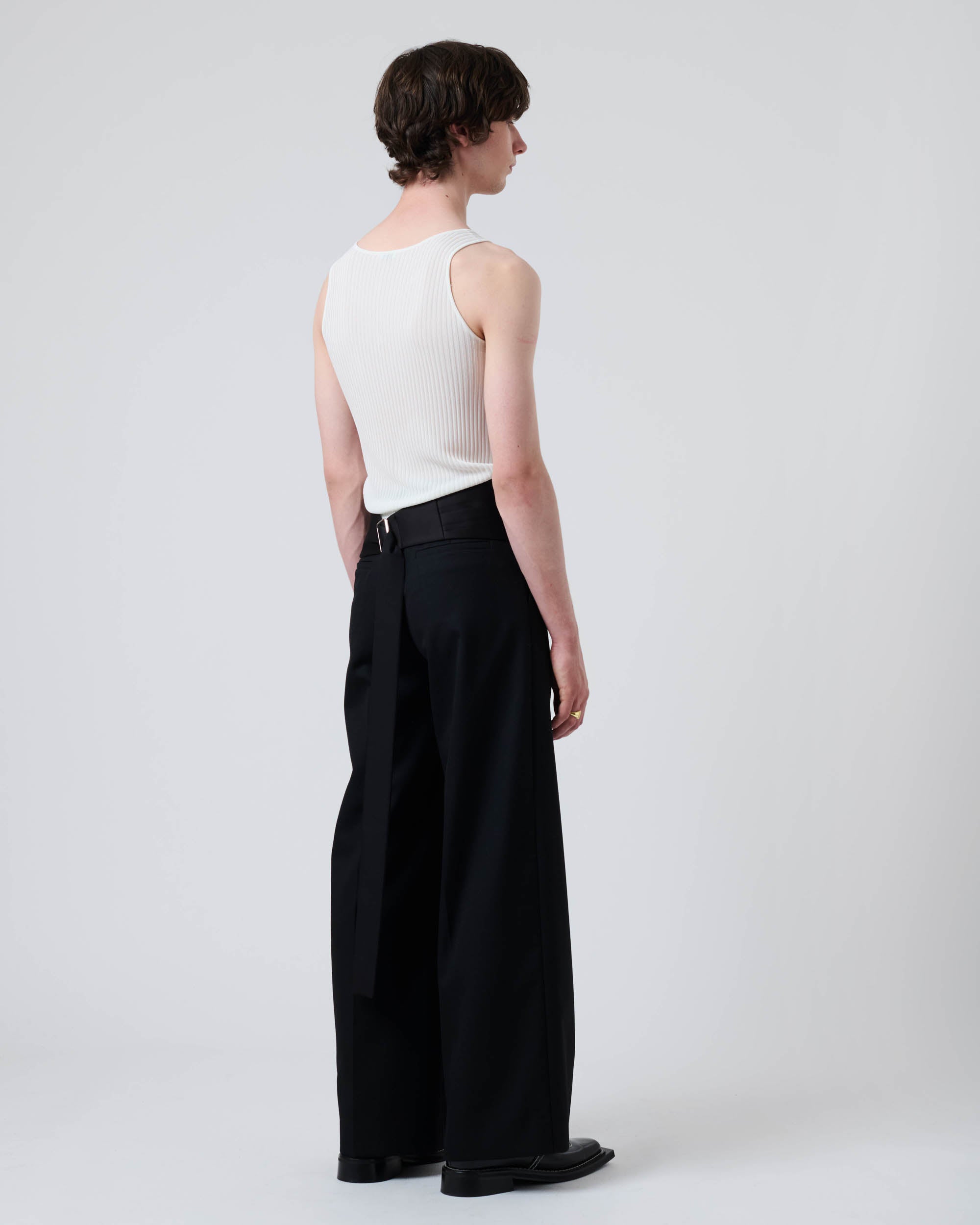 Knitted Ribbed Vest