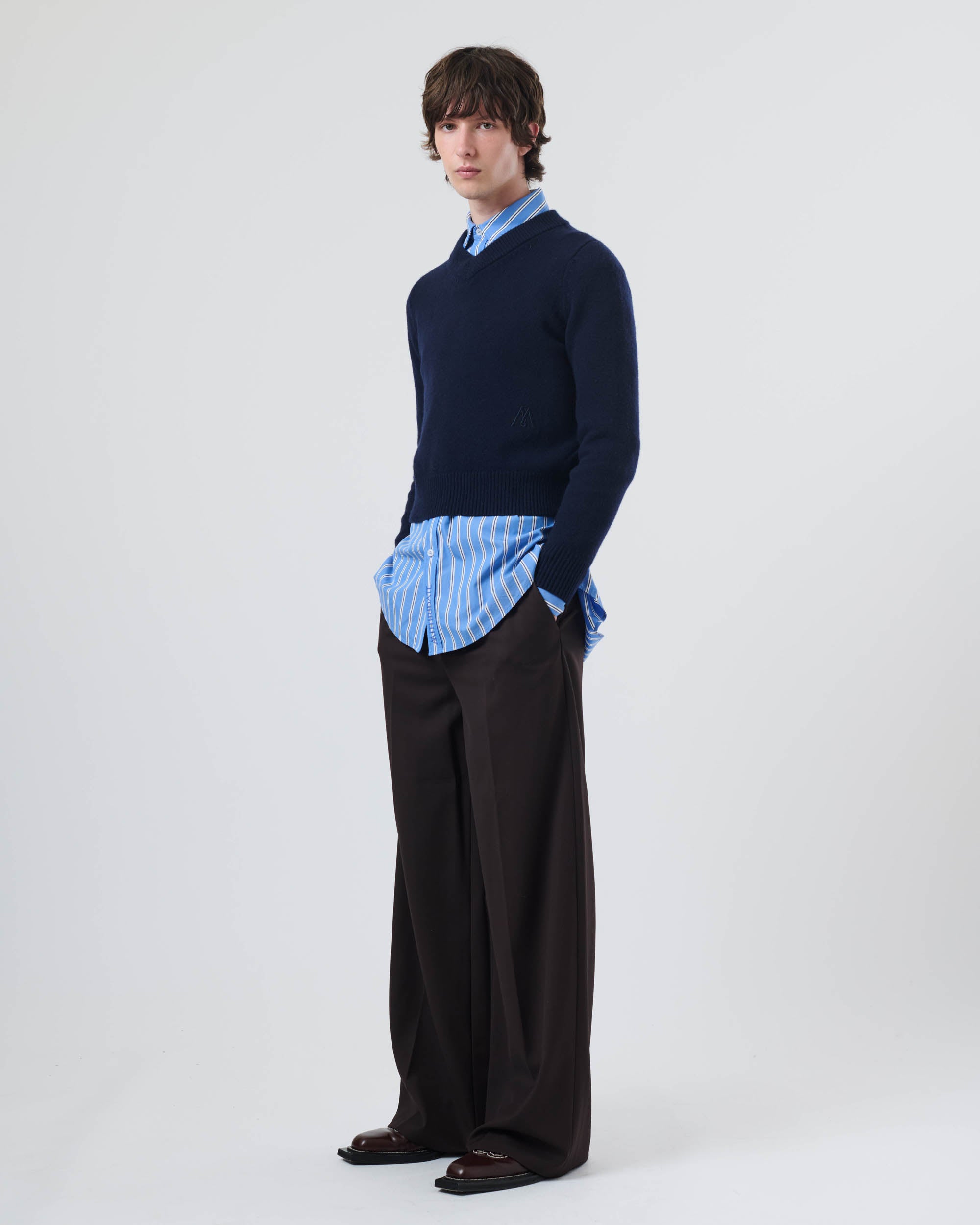 Icon V Neck Jumper