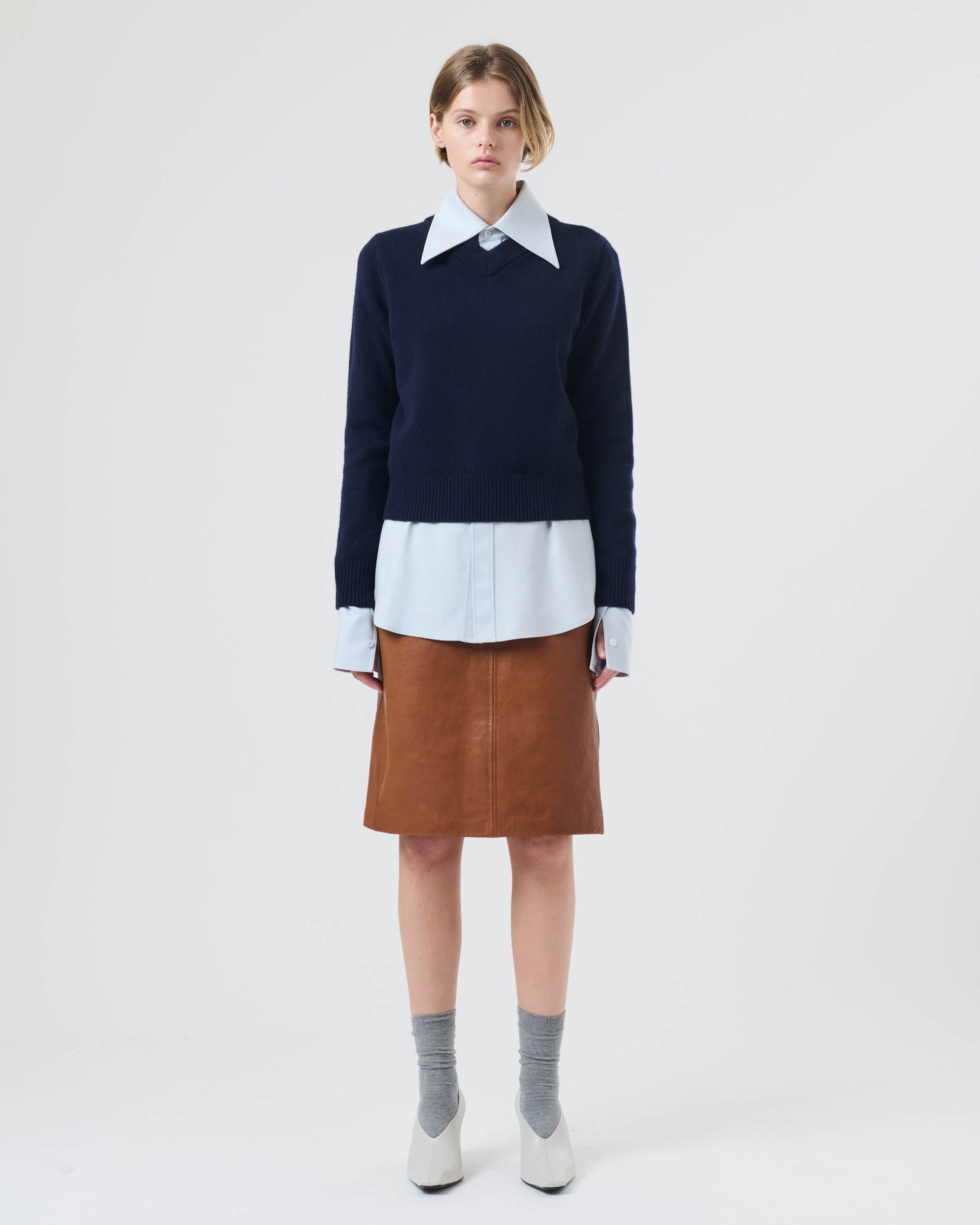 Icon V Neck Jumper