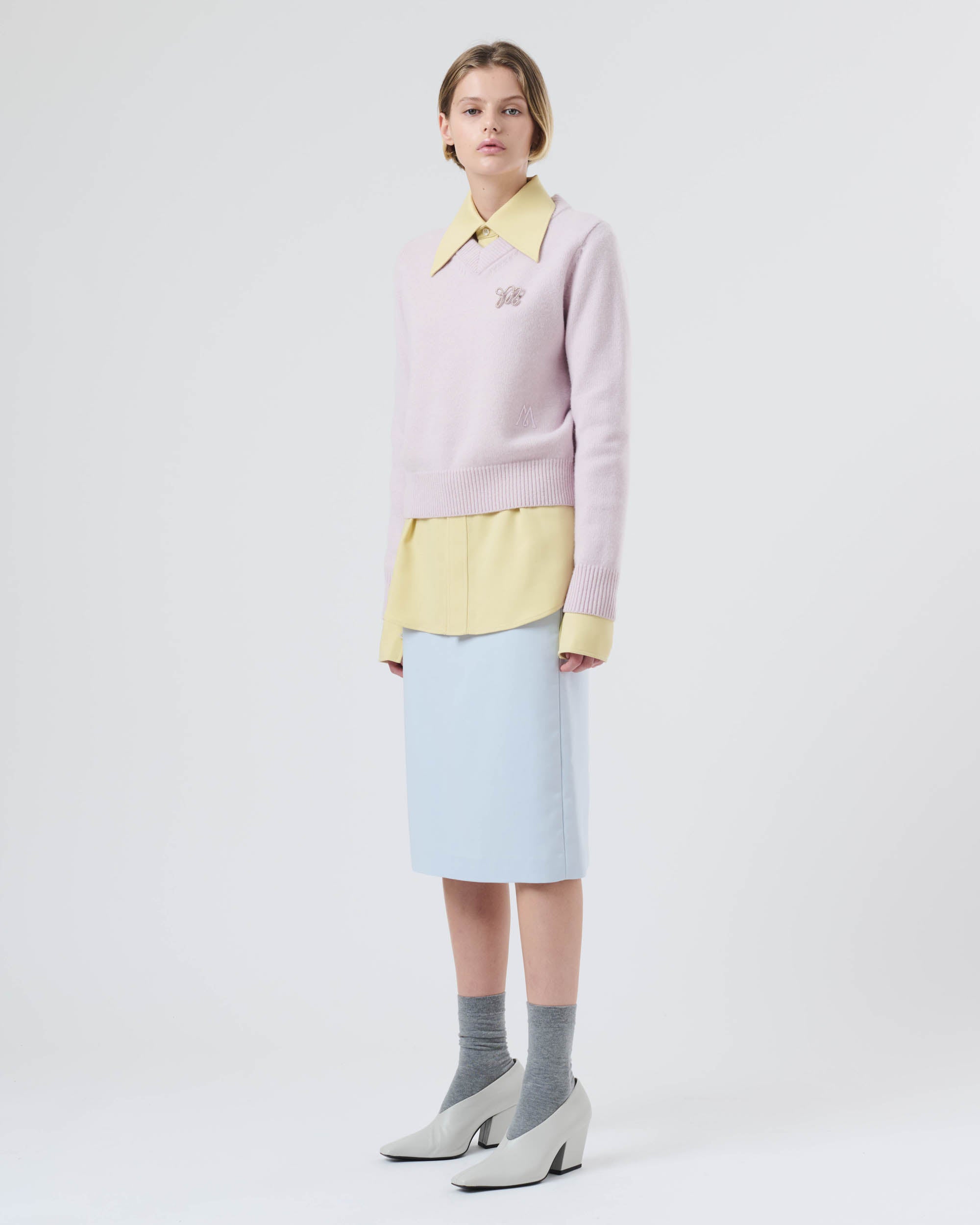 Icon V Neck Jumper