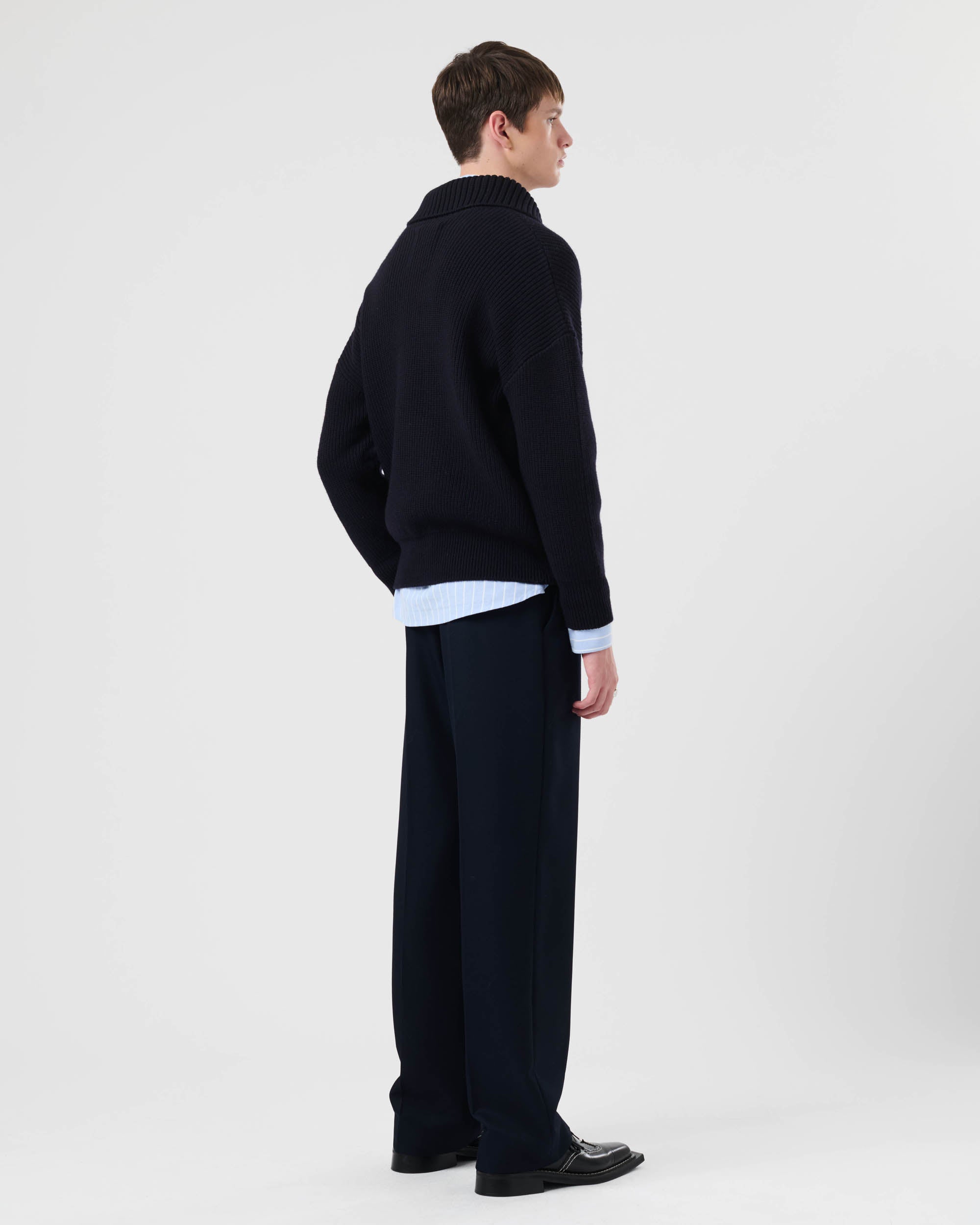 3/4 Placket Sweater
