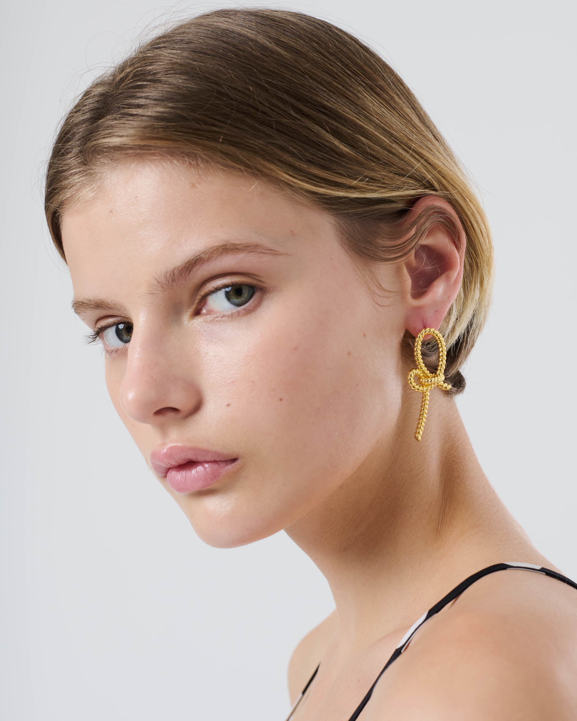 Knotted Rope Earrings