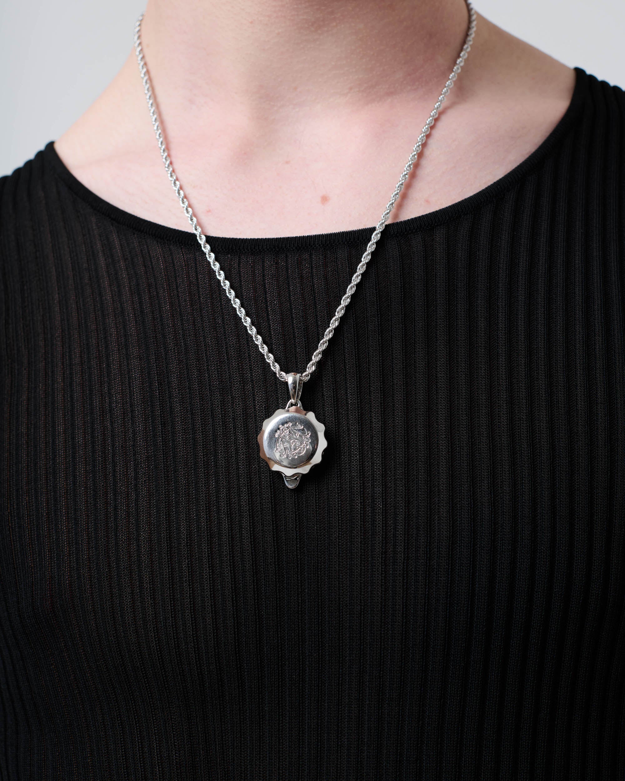 Crest Talisman Necklace