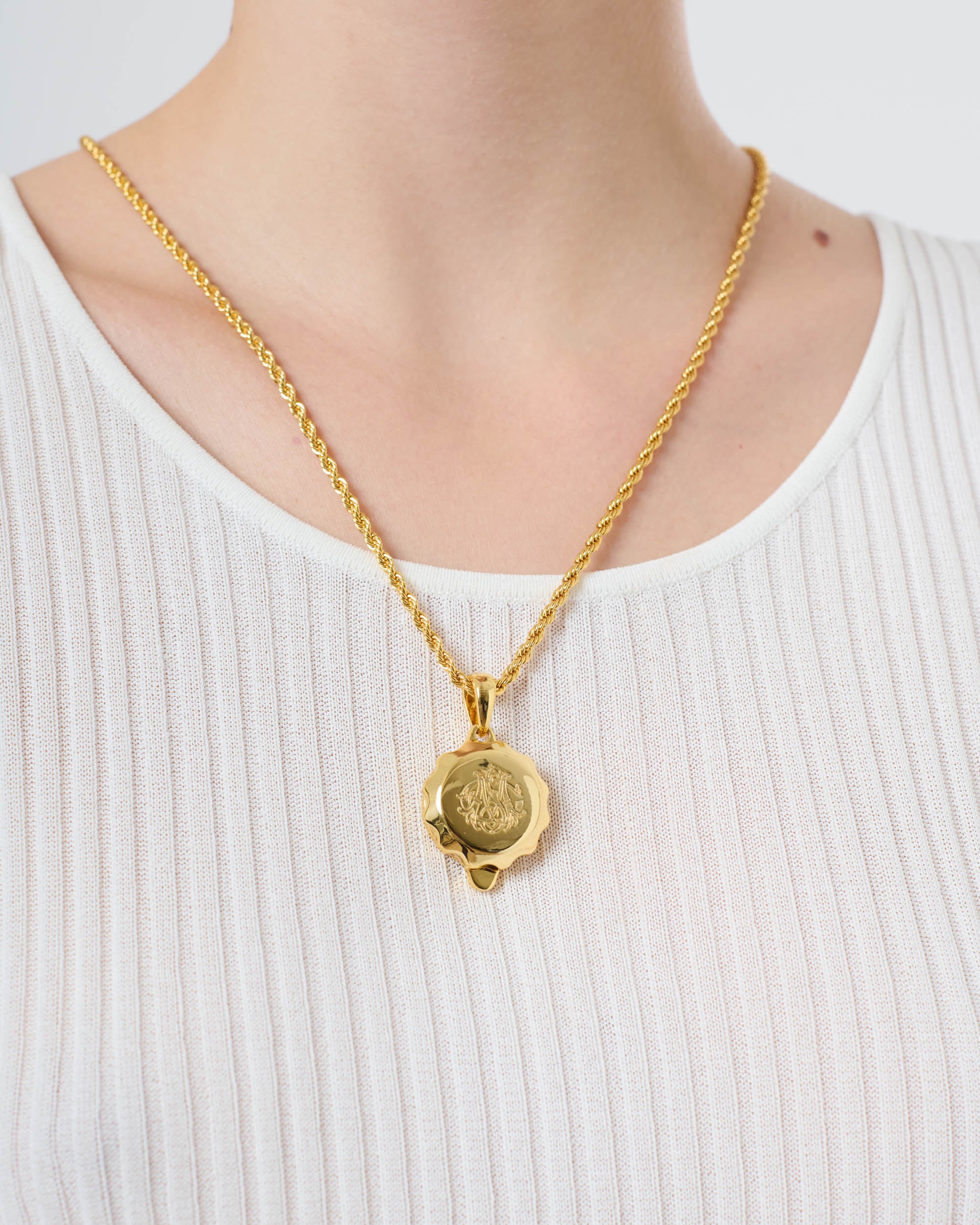 Crest Talisman Necklace