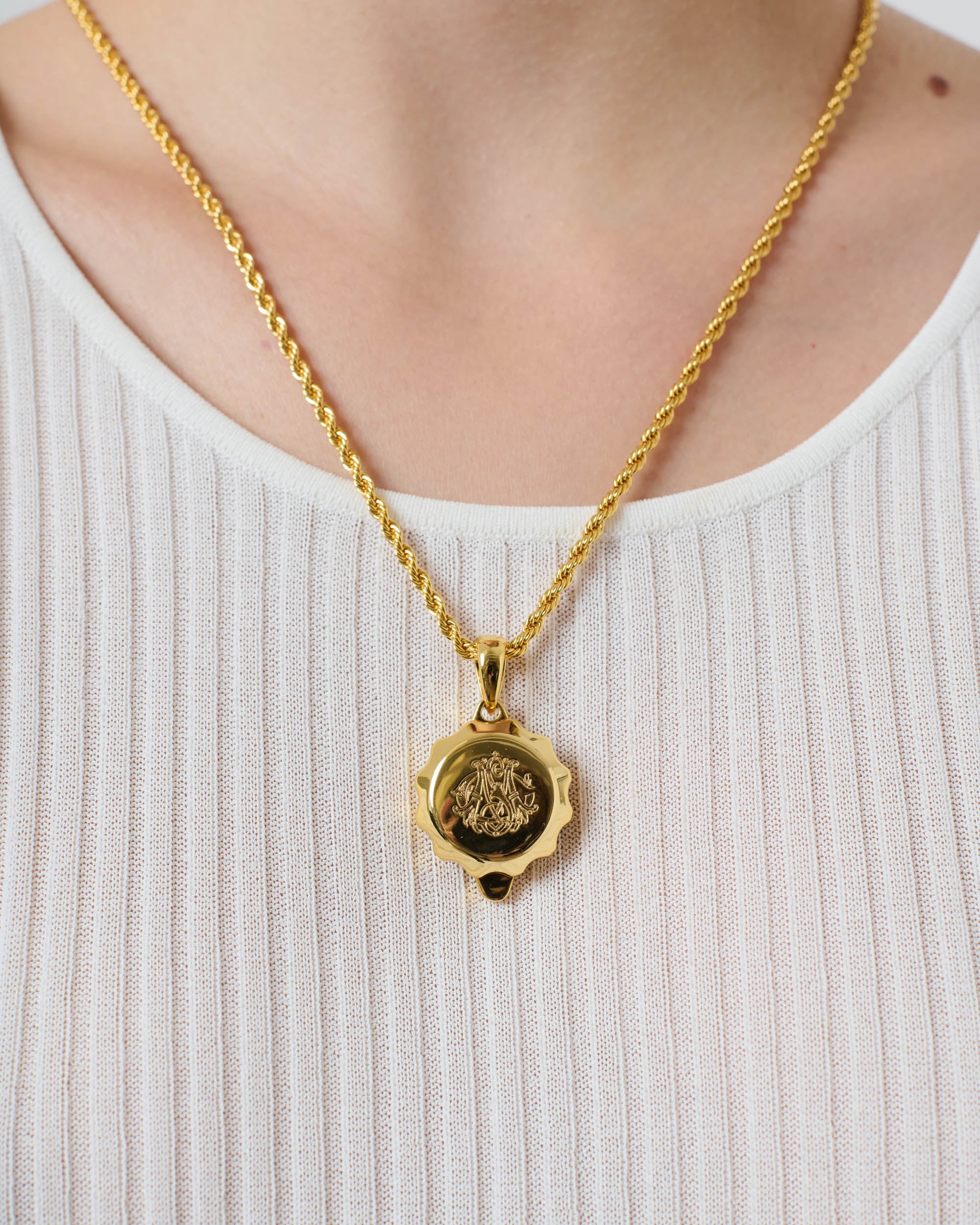 Crest Talisman Necklace