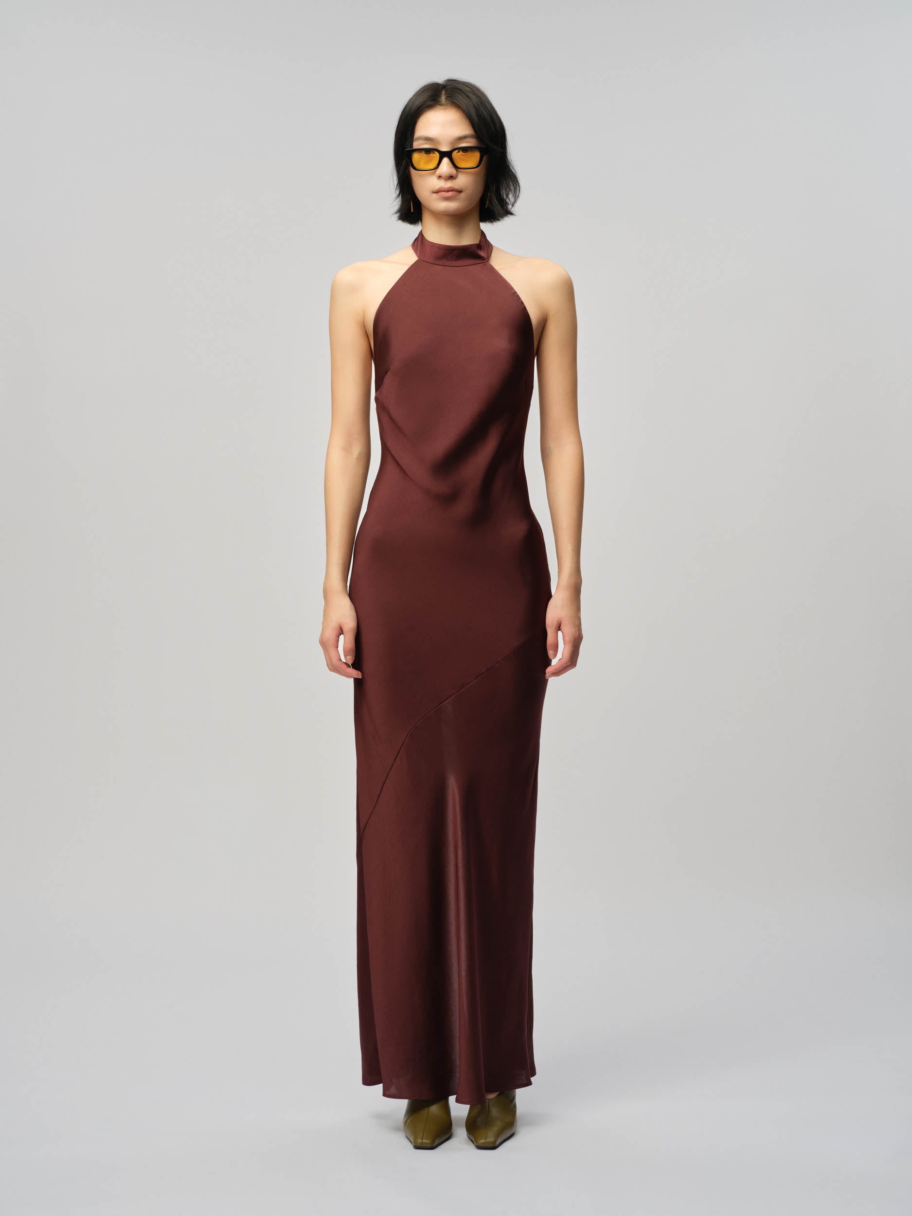 Halter Neck Gown