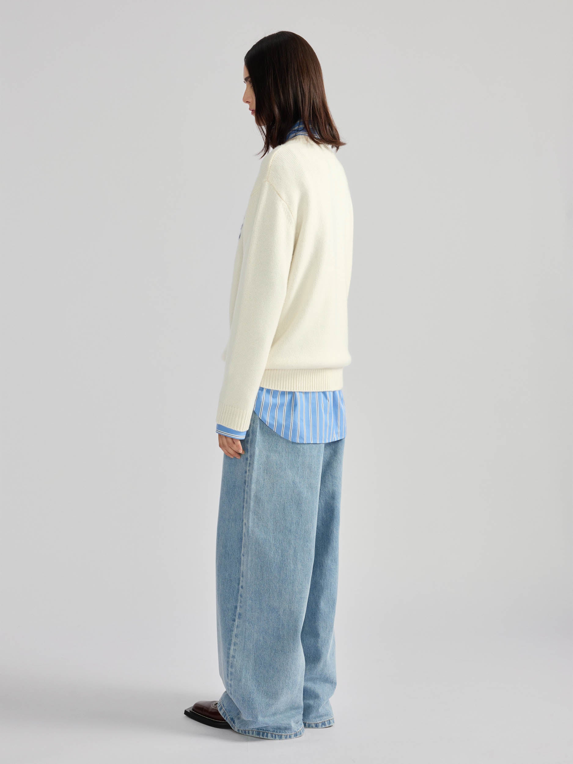 Crest Knit Jumper