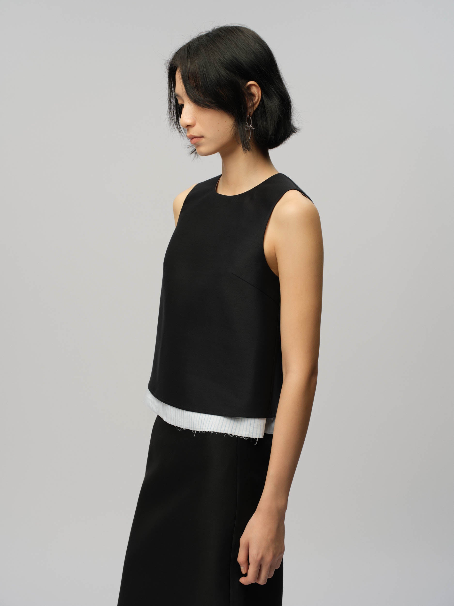 Layered Midi Skirt