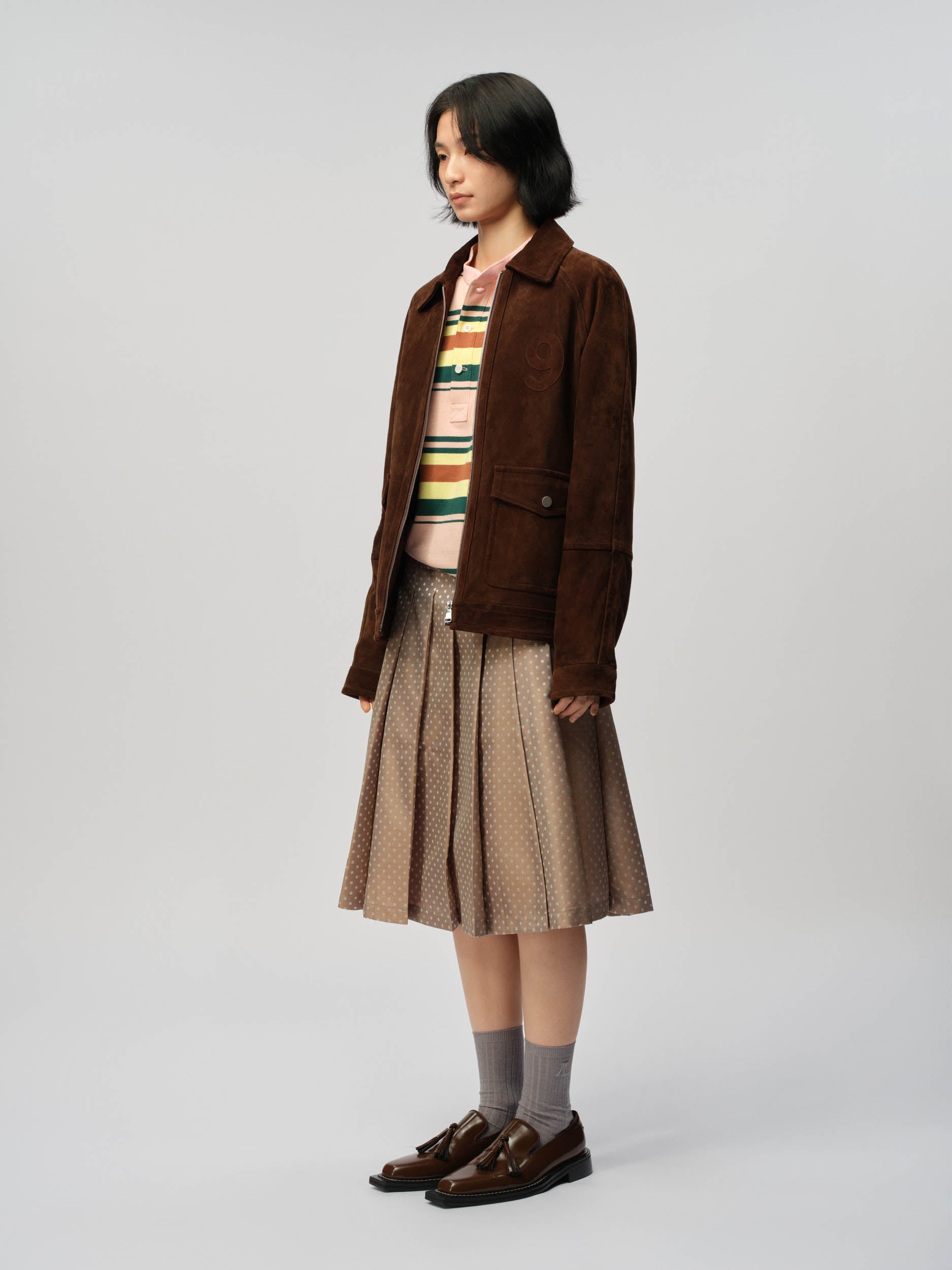 Suede Blouson