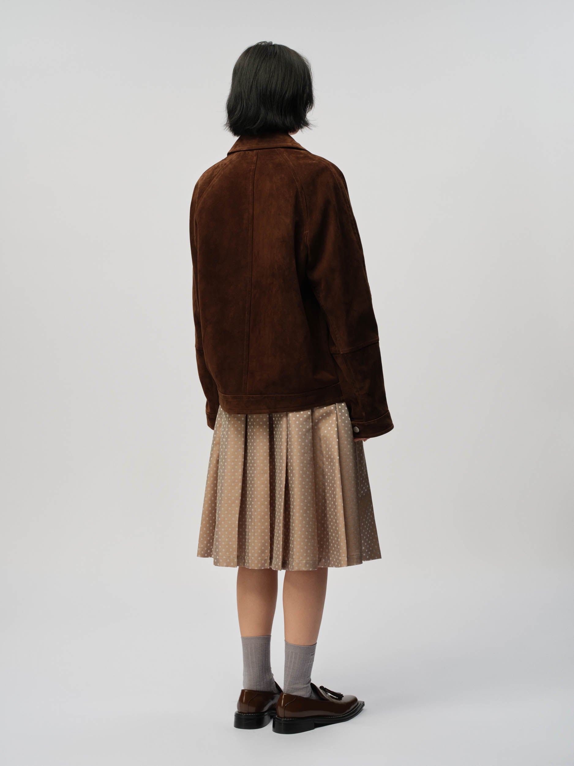Suede Blouson