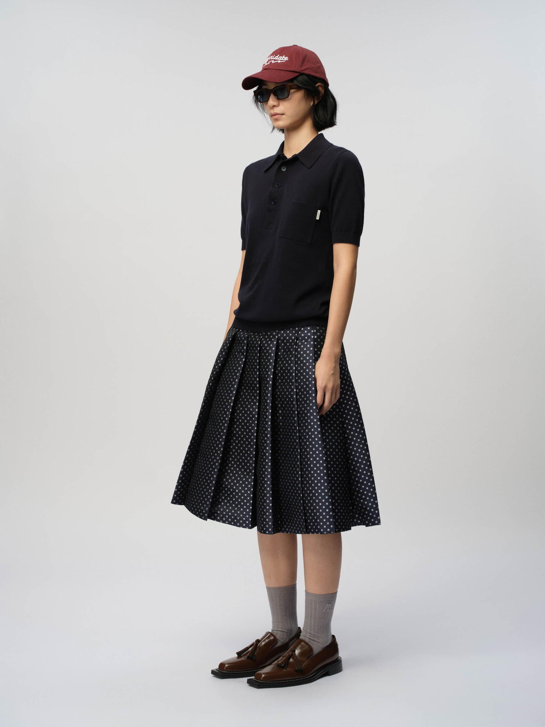Jaquard Spot Kilt