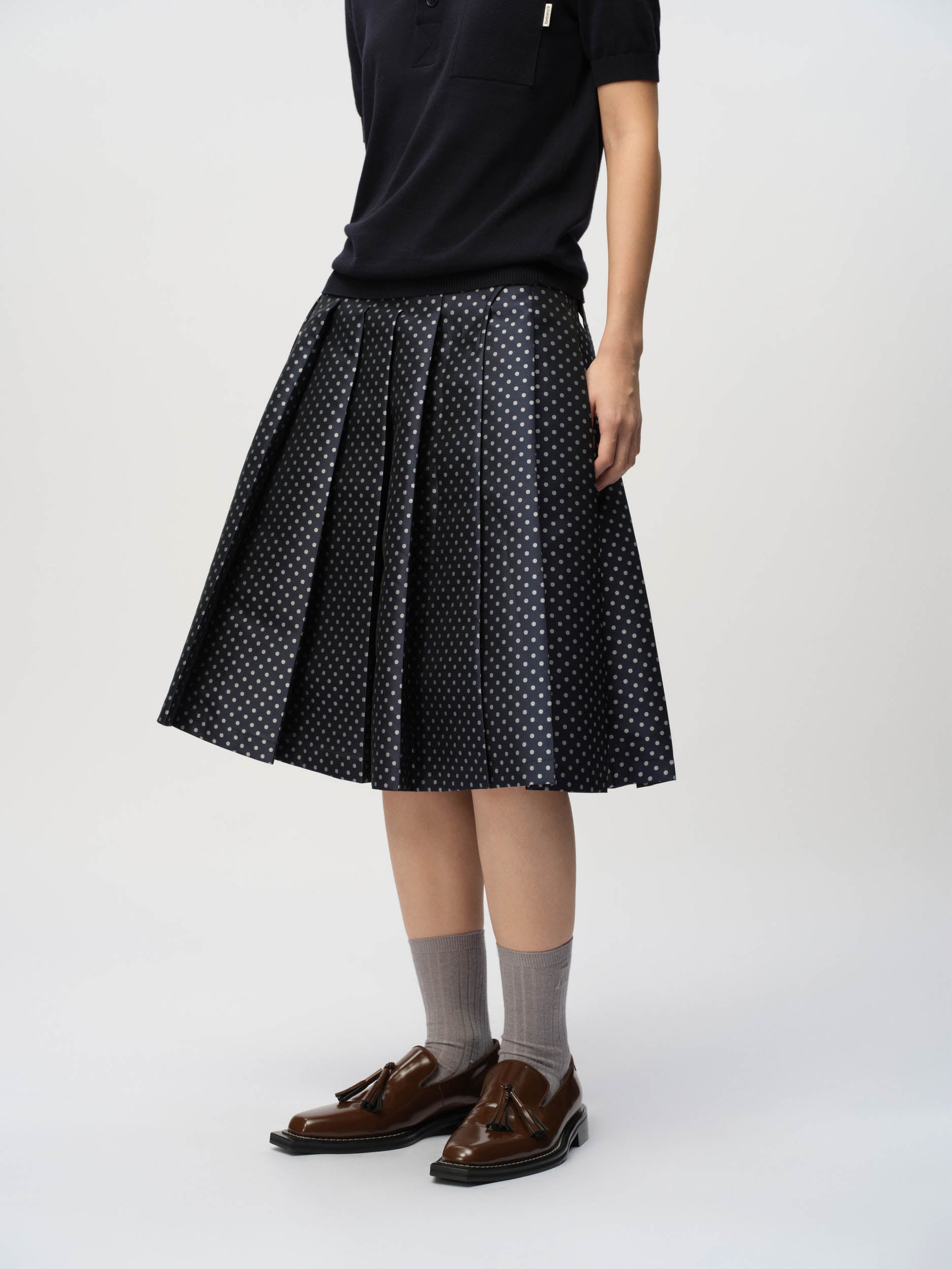 Jaquard Spot Kilt